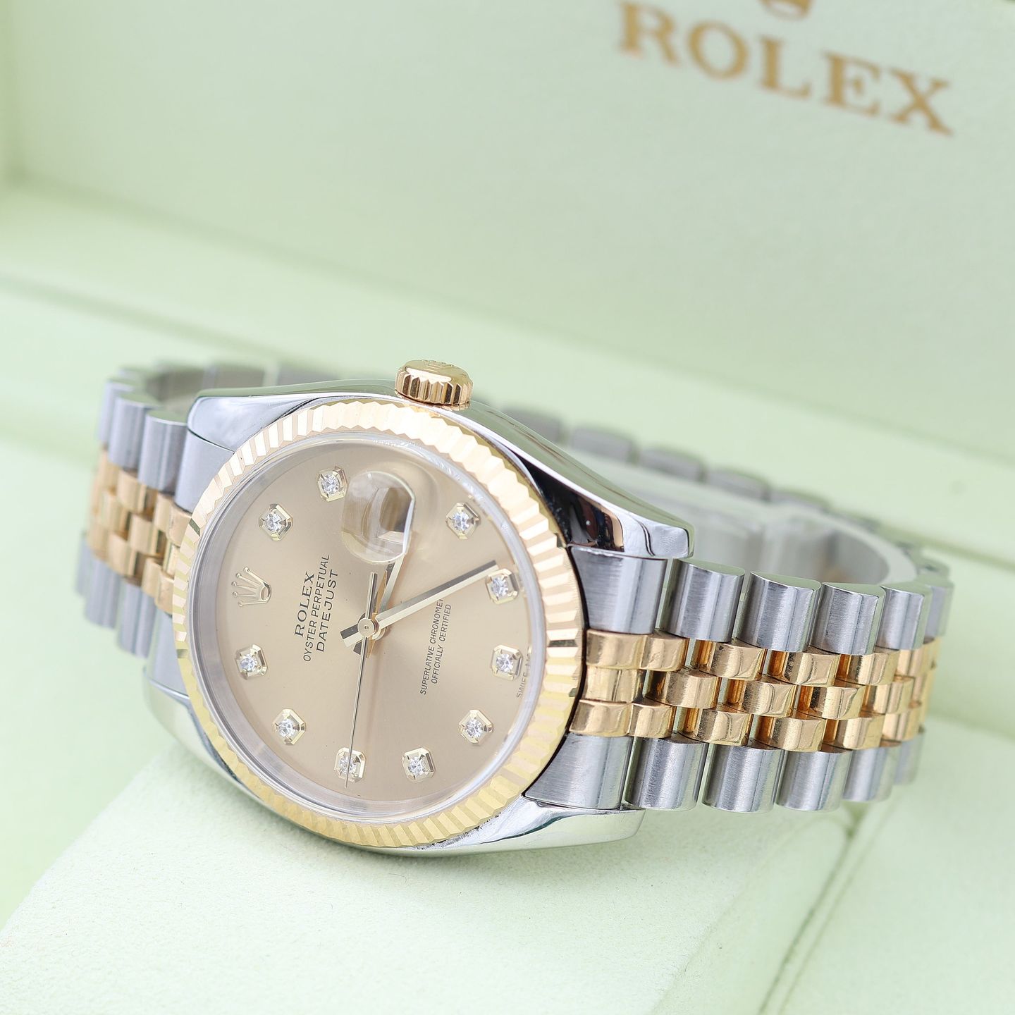 Rolex Datejust 36 116233 (2004) - 36mm Goud/Staal (4/8)