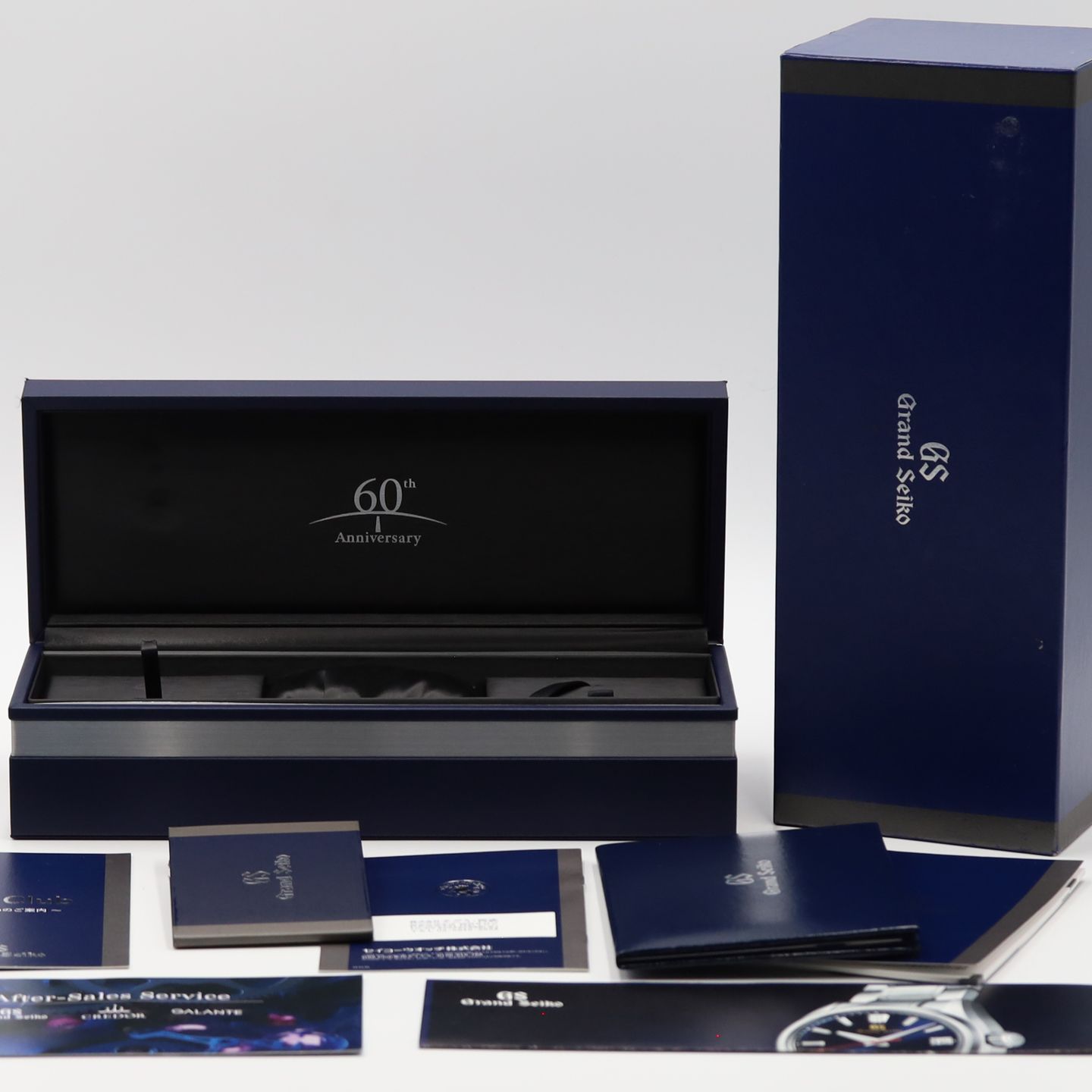 Grand Seiko Heritage Collection SLGH003 (Unknown (random serial)) - Blue dial 40 mm Steel case (8/8)