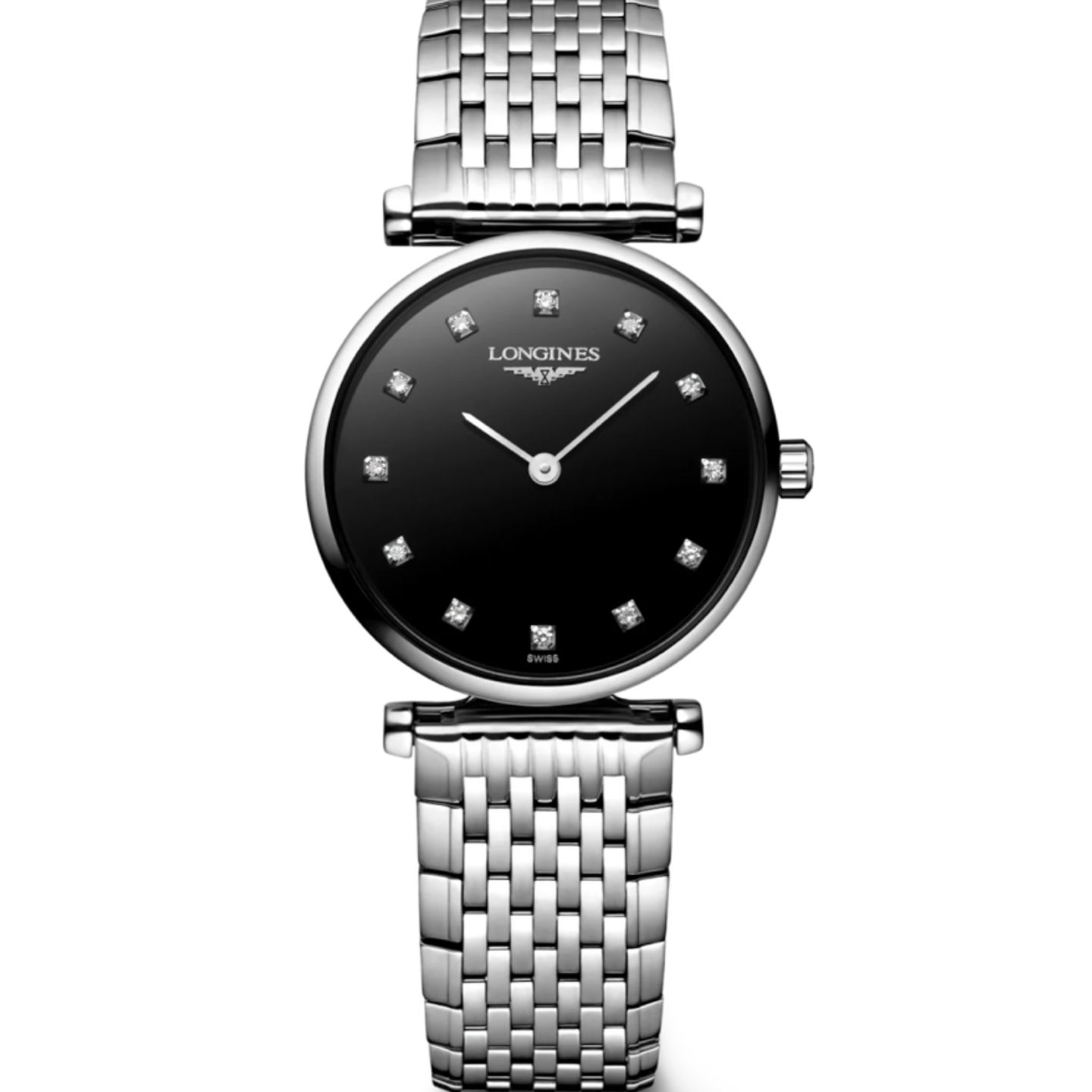 Longines La Grande Classique L4.209.4.58.6 (2024) - Zwart wijzerplaat 24mm Staal (1/1)