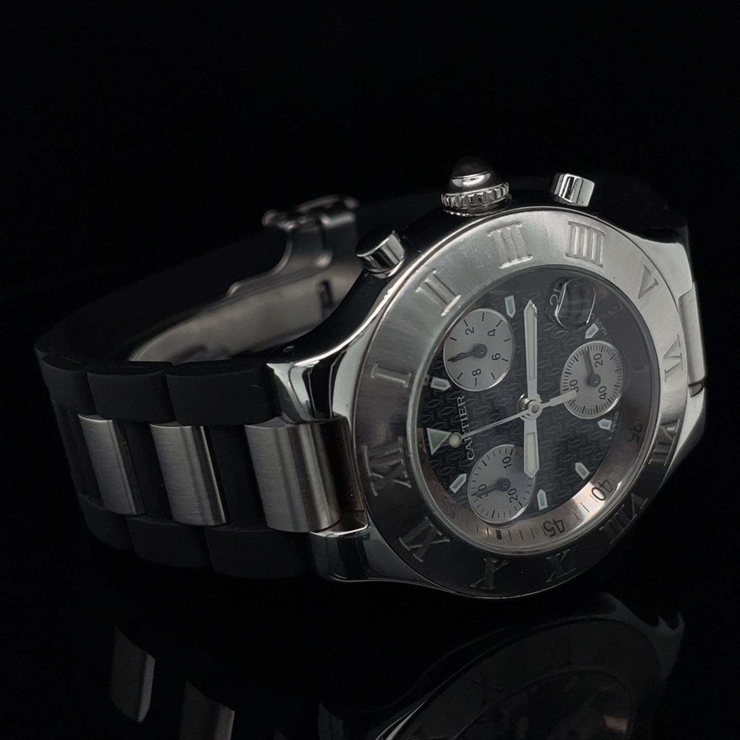 Cartier 21 Chronoscaph 2424 - (3/8)