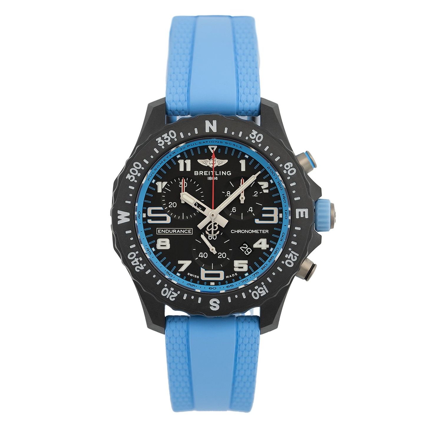 Breitling Endurance Pro X83310281B1S1 (2024) - Zwart wijzerplaat 39mm Plastic (1/5)