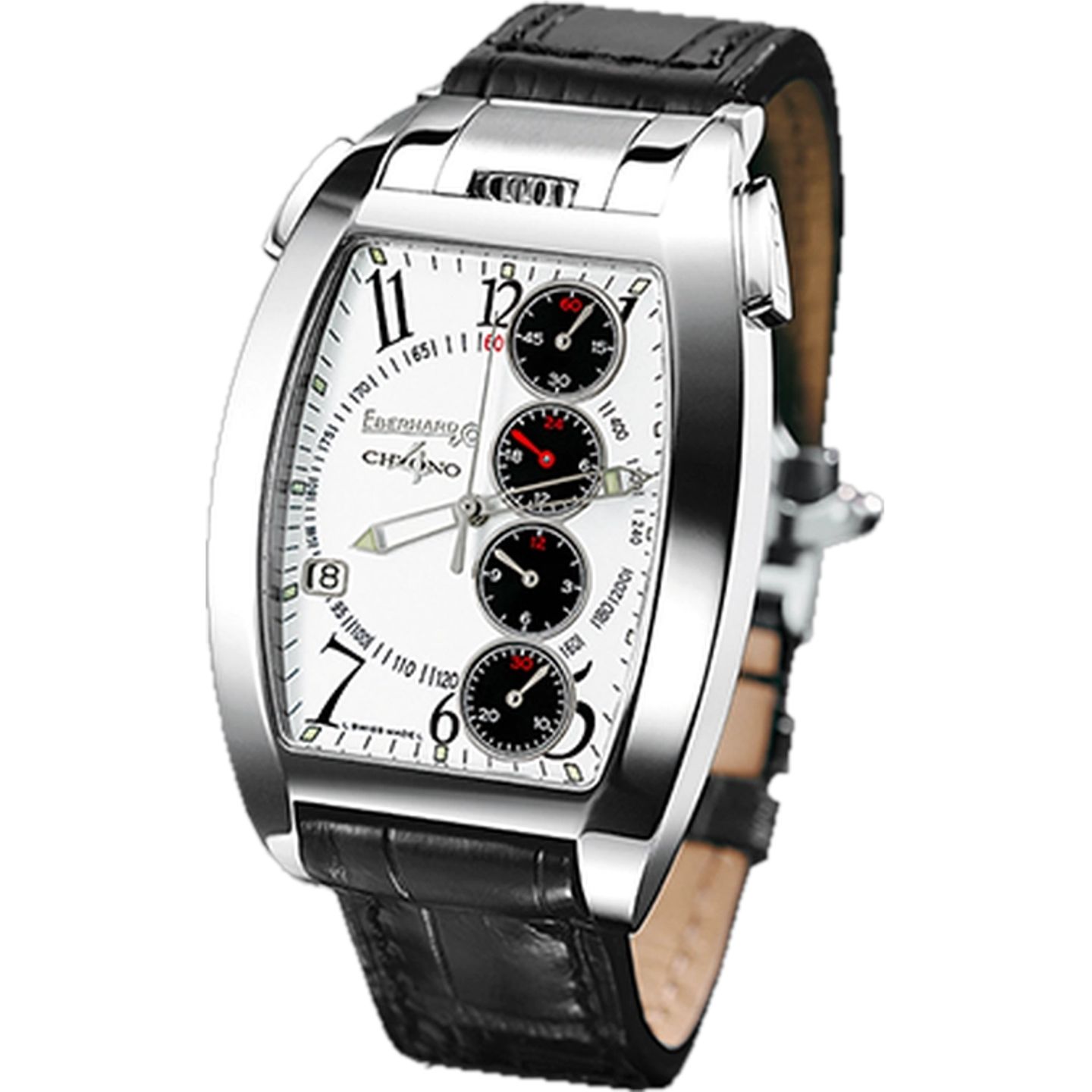 Eberhard & Co. Chrono 4 31047.4 (2026) - White dial Unknown Steel case (1/1)