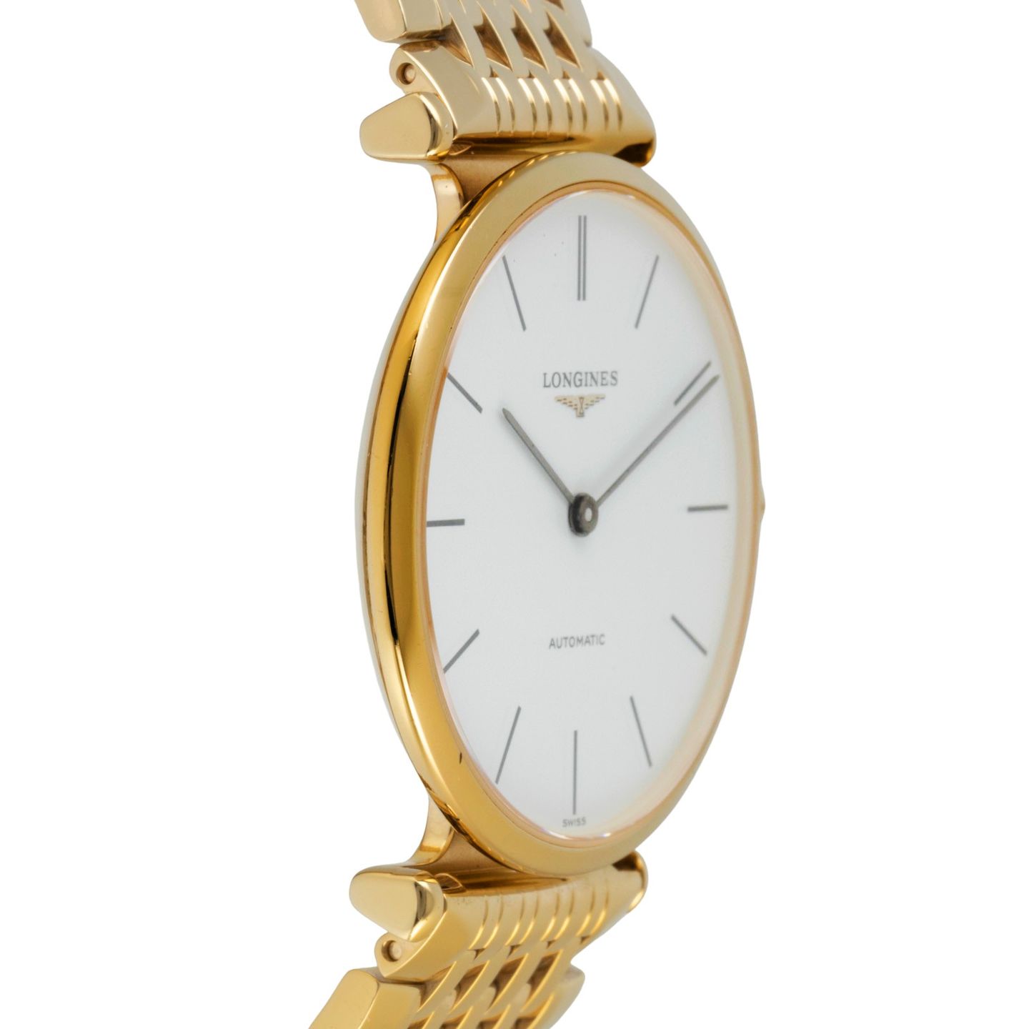 Longines La Grande Classique L4.708.2.11.2 (2015) - Wit wijzerplaat 34mm Goud/Staal (7/8)