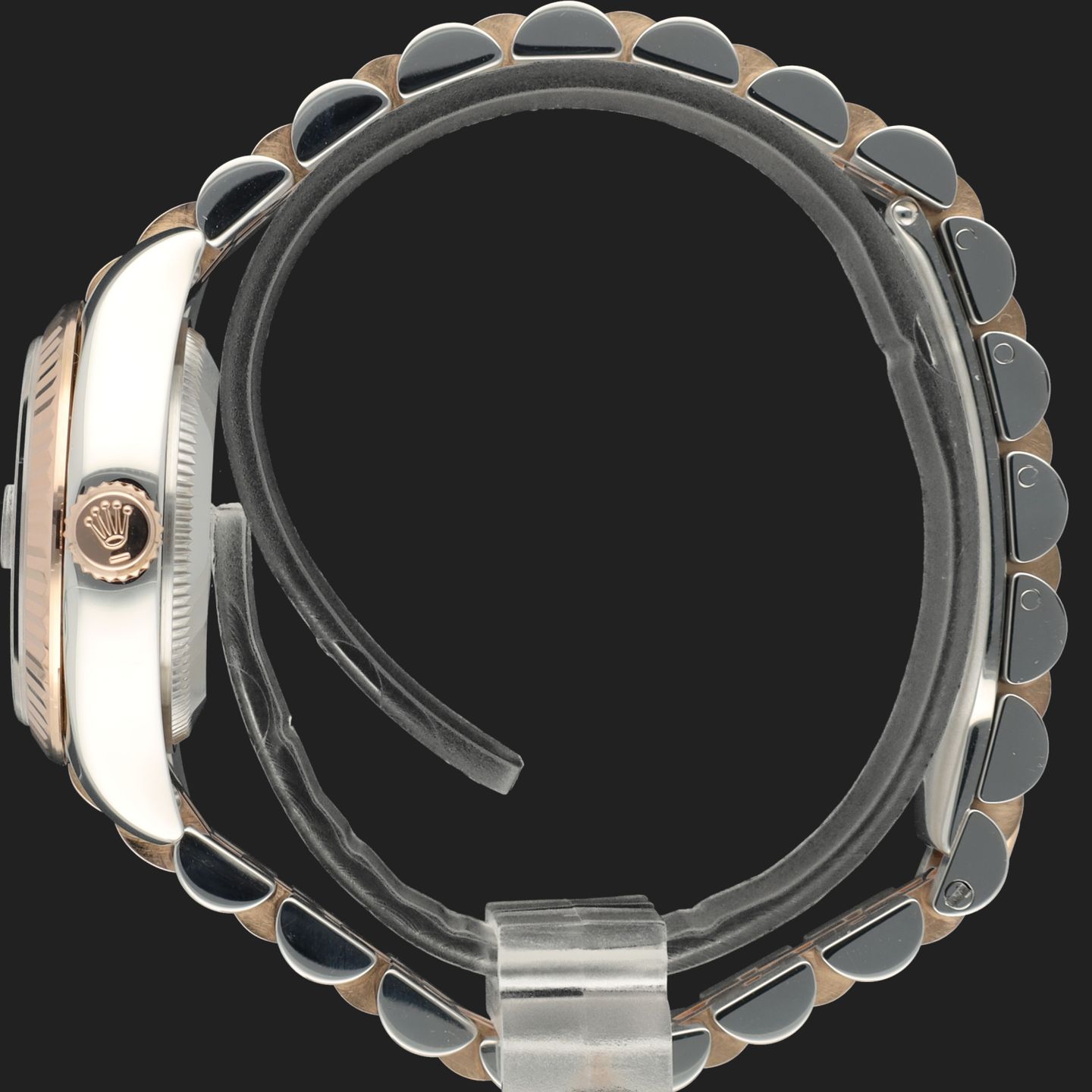 Rolex Lady-Datejust 179171 (2008) - Silver dial 26 mm Gold/Steel case (7/8)