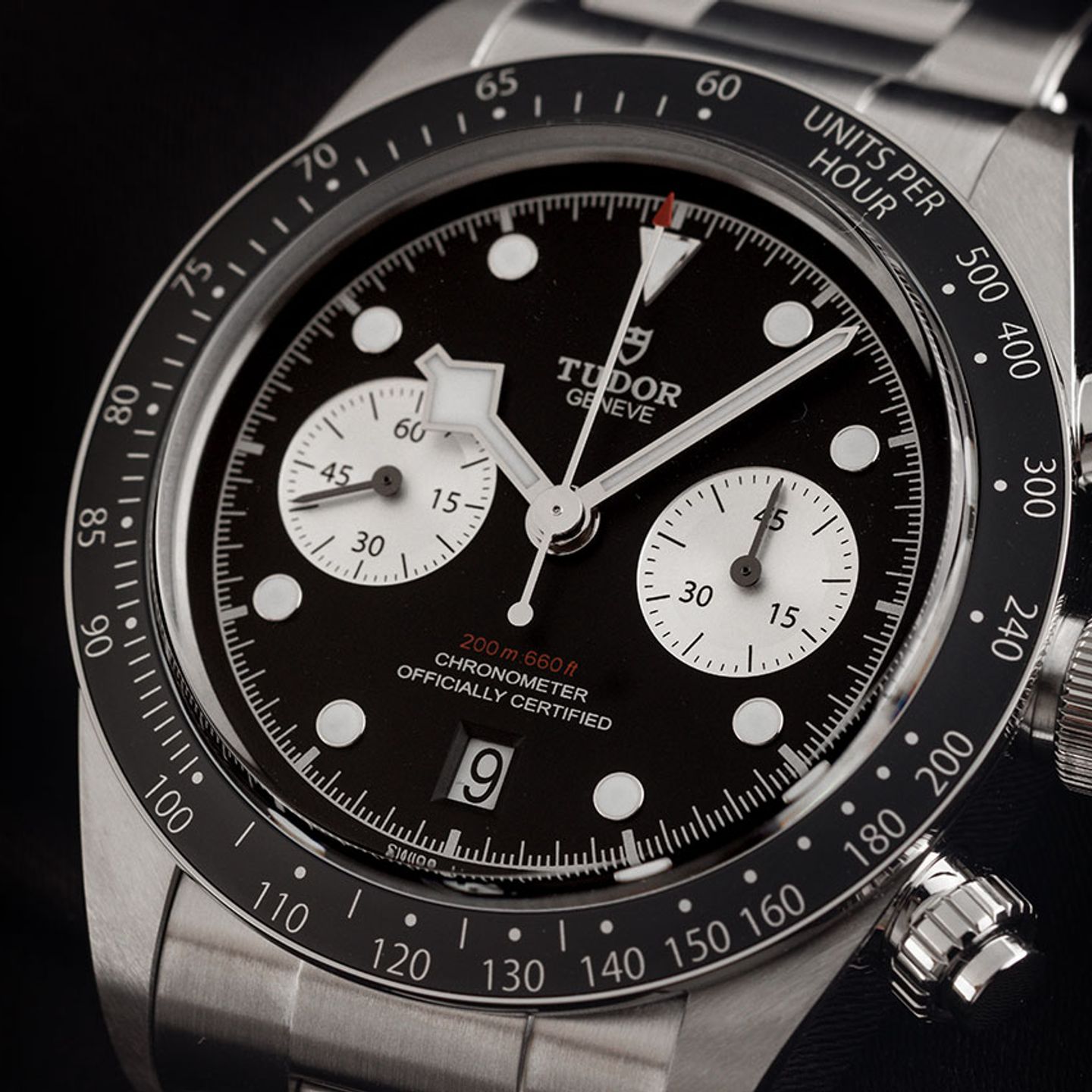 Tudor Black Bay Chrono 79360N (2025) - Black dial 41 mm Steel case (3/7)