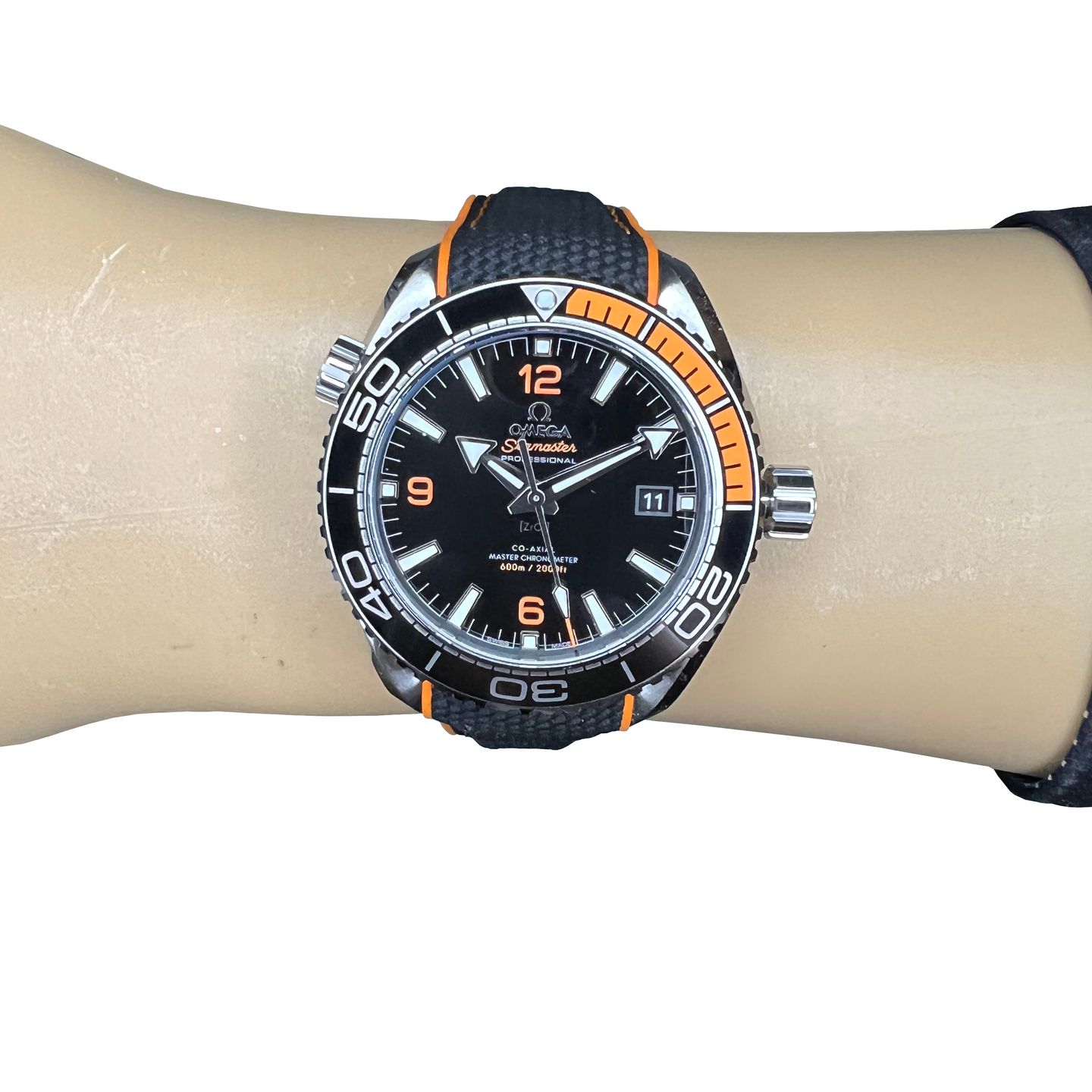 Omega Seamaster Planet Ocean 215.32.44.21.01.001 (2024) - Zwart wijzerplaat 44mm Staal (1/8)