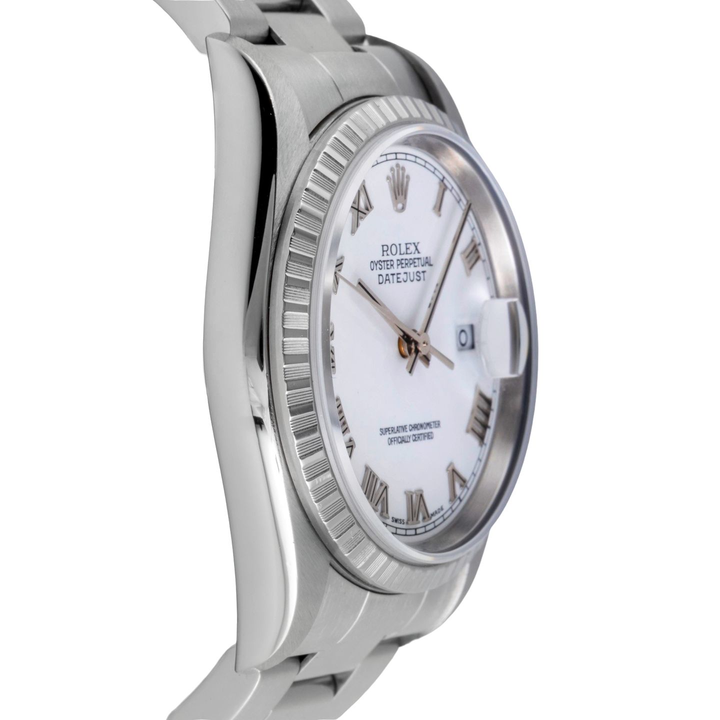 Rolex Datejust 36 16220 (Unknown (random serial)) - 36 mm Steel case (7/8)