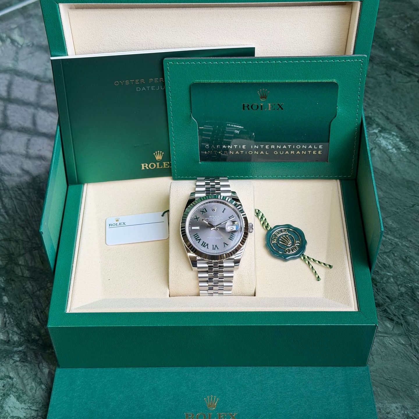 Rolex Datejust 41 126334 (2026) - Grey dial 41 mm Steel case (7/7)