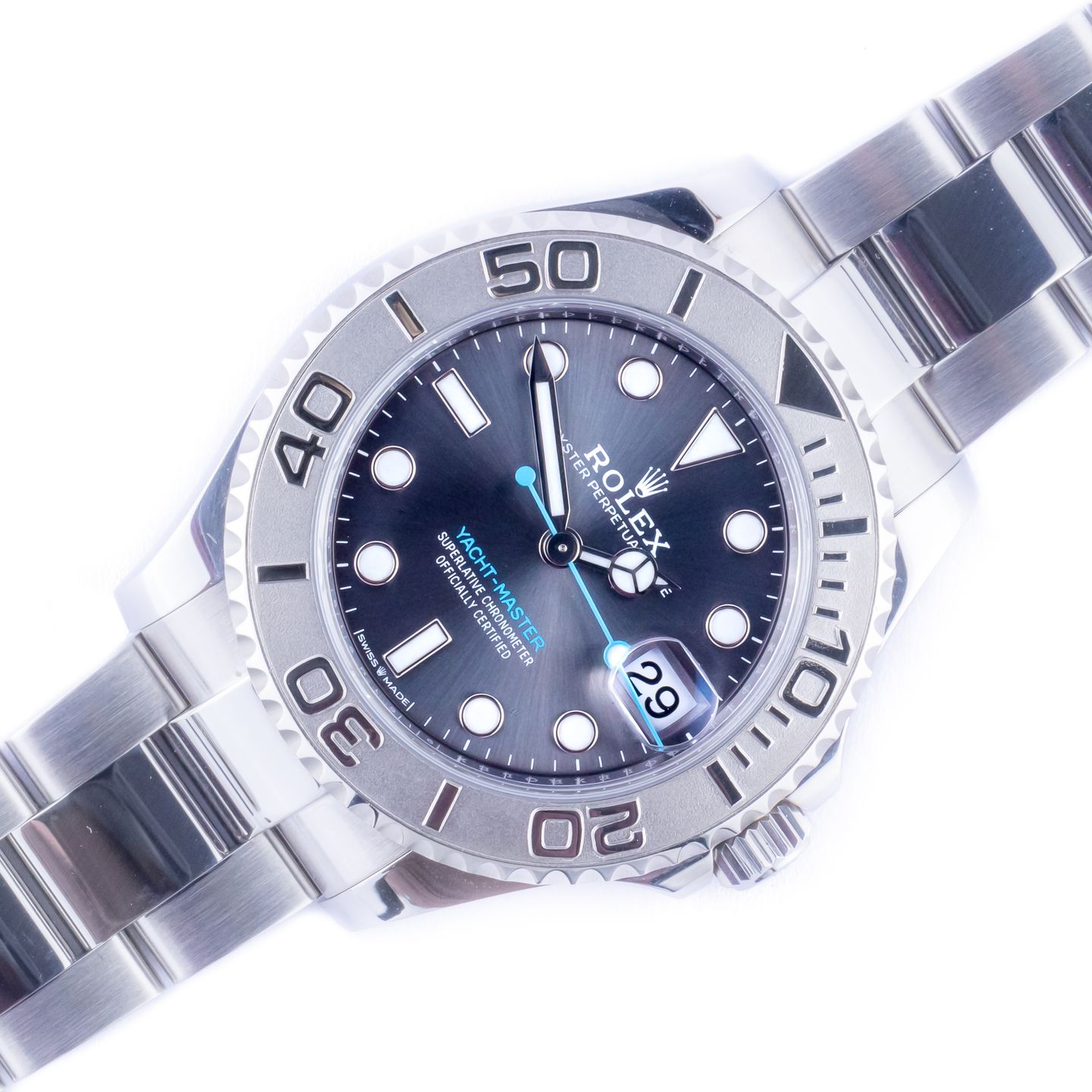 Rolex Yacht-Master 37 268622 (2020) - 37mm Staal (1/8)