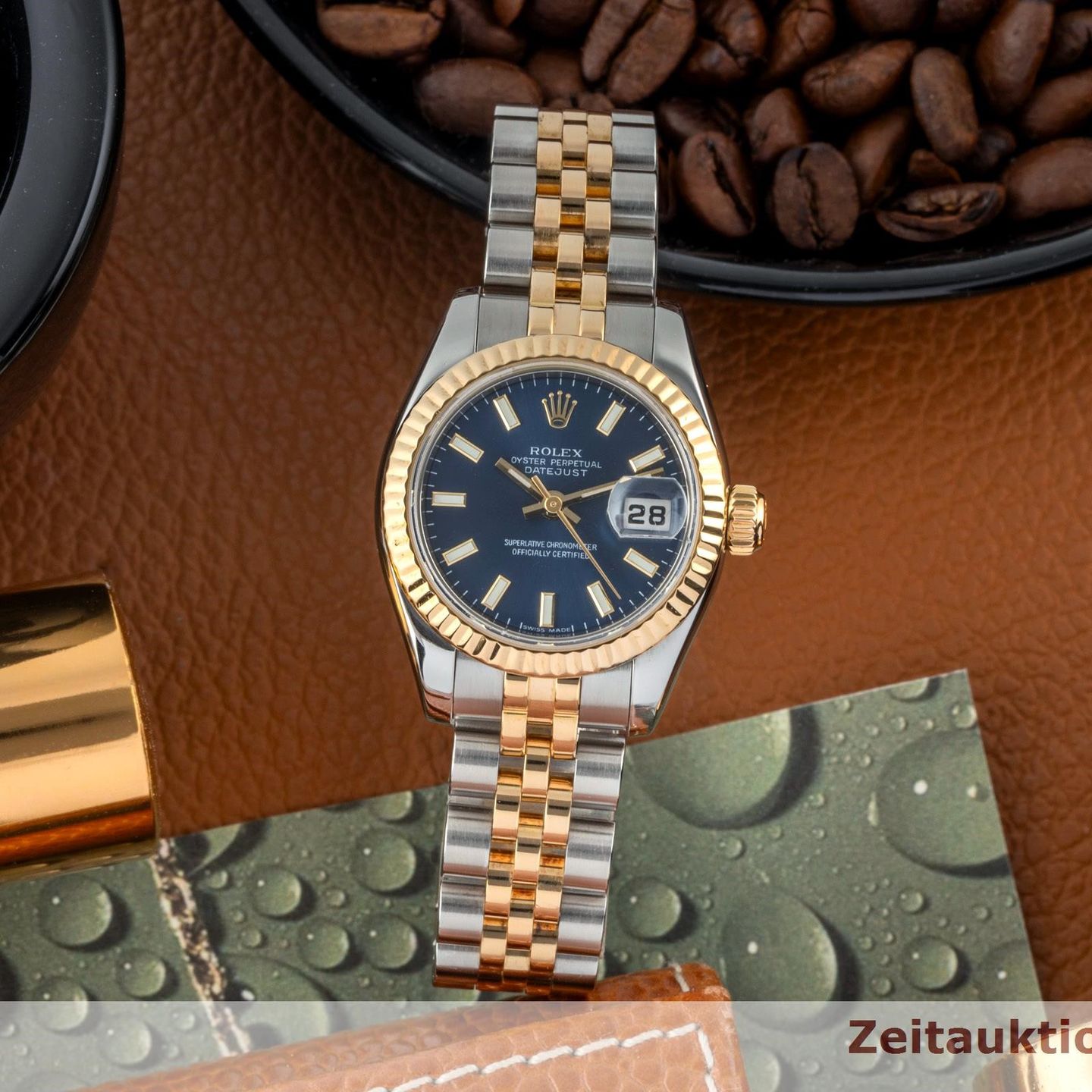Rolex Lady-Datejust 179173 (Onbekend (willekeurig serienummer)) - 26mm Goud/Staal (1/8)