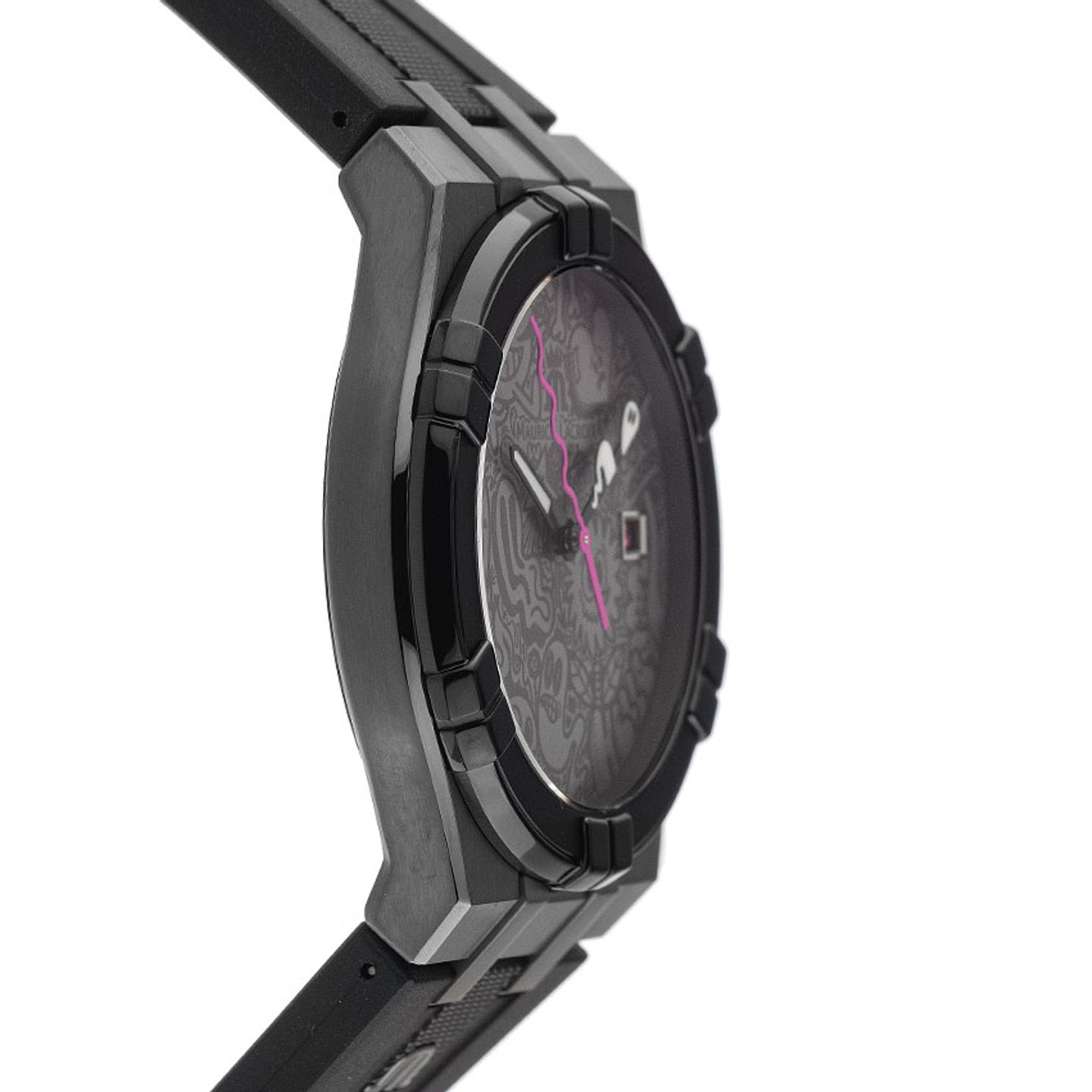 Maurice Lacroix Aikon AI6006-PVY11-170-1 (Unknown (random serial)) - Black dial 35 mm Steel case (5/7)