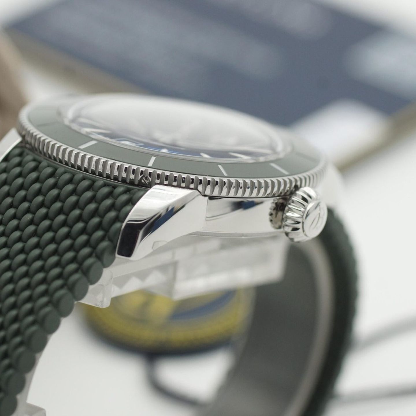 Breitling Superocean Heritage 42 AB3111361L1S1 (2026) - Groen wijzerplaat 42mm Staal (5/8)