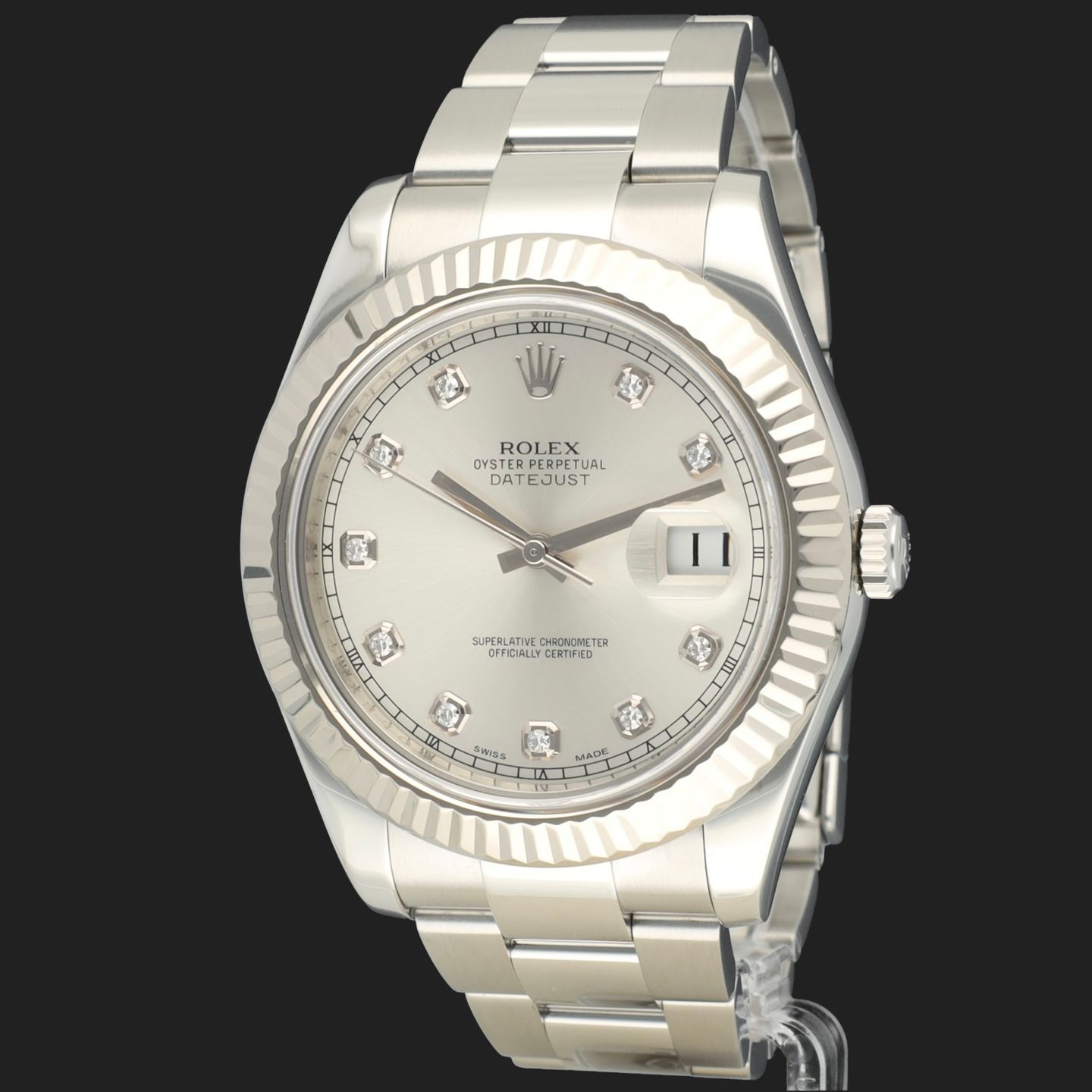 Rolex Datejust II 116334 (2014) - 41mm Staal (1/8)