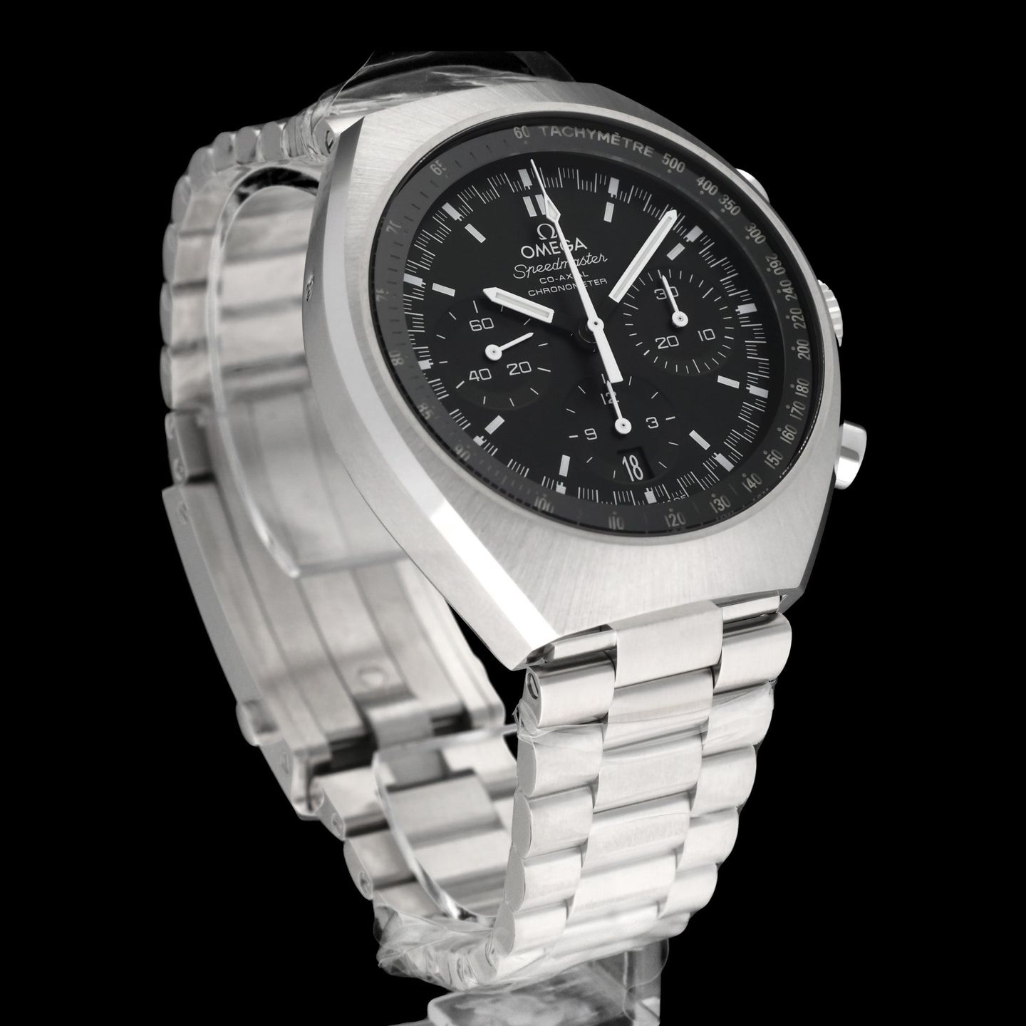 Omega Speedmaster Mark II 327.10.43.50.01.001 (2025) - Black dial 42 mm Steel case (6/8)