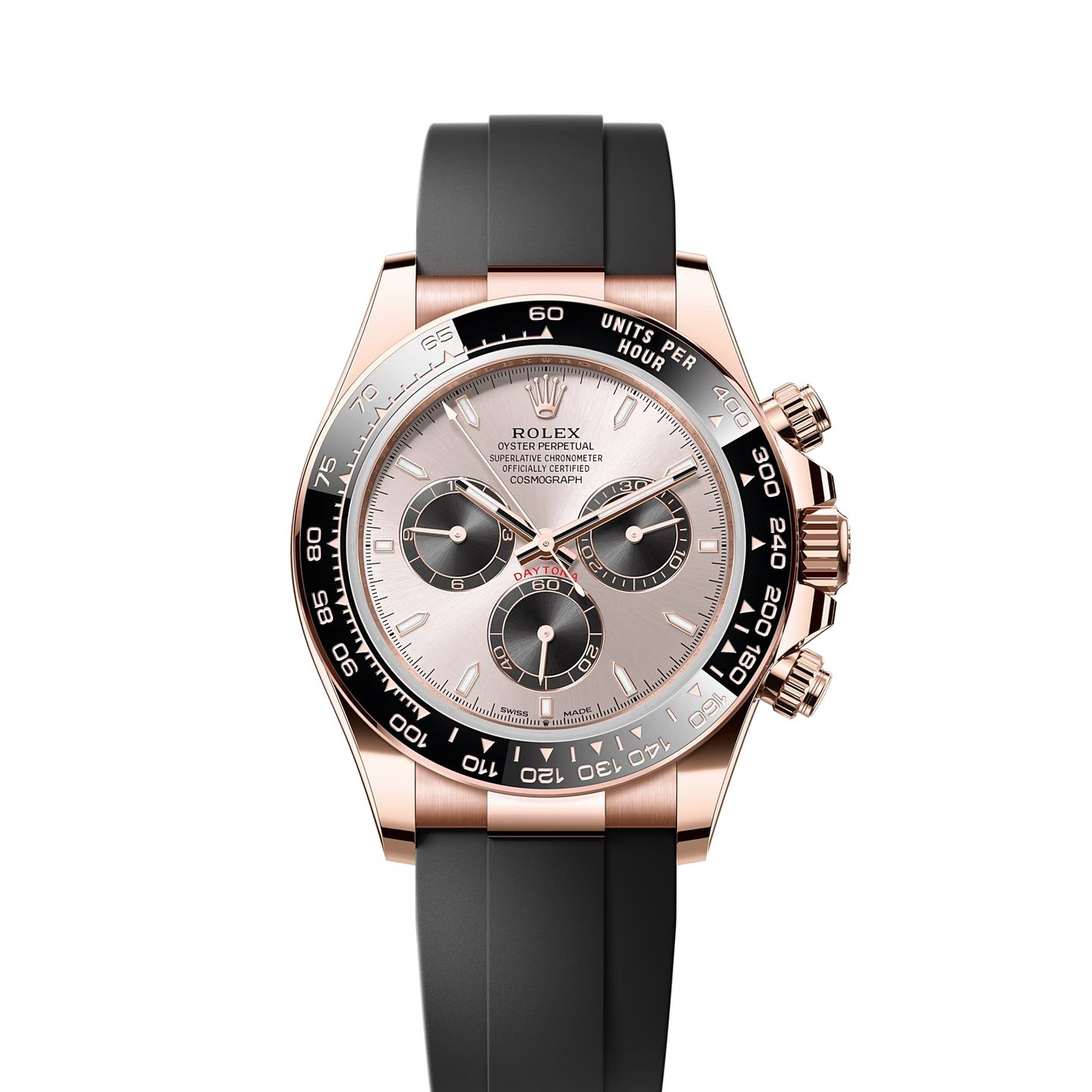 Rolex Daytona 126515LN (2024) - Roze wijzerplaat 40mm Roségoud (1/8)