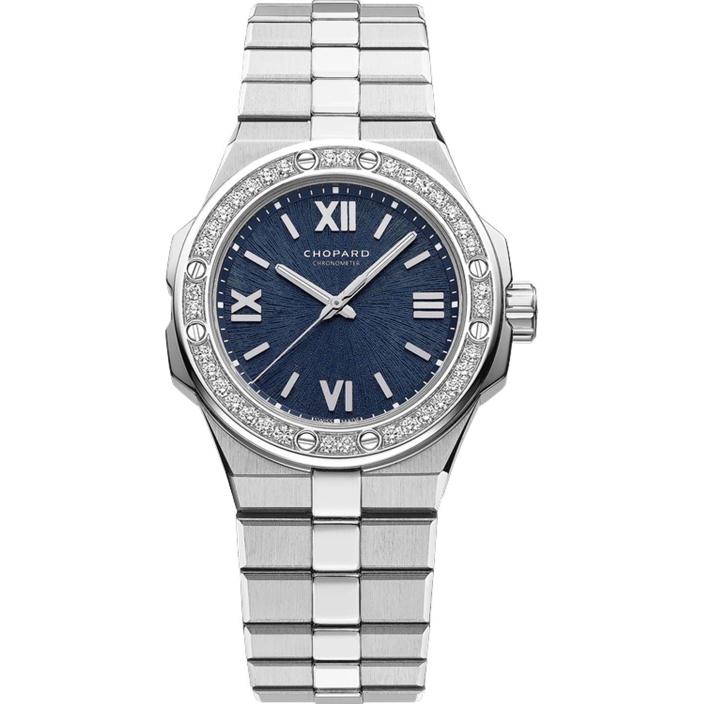 Chopard Alpine Eagle 298617-3002 (2025) - Blauw wijzerplaat 33mm Staal (1/1)