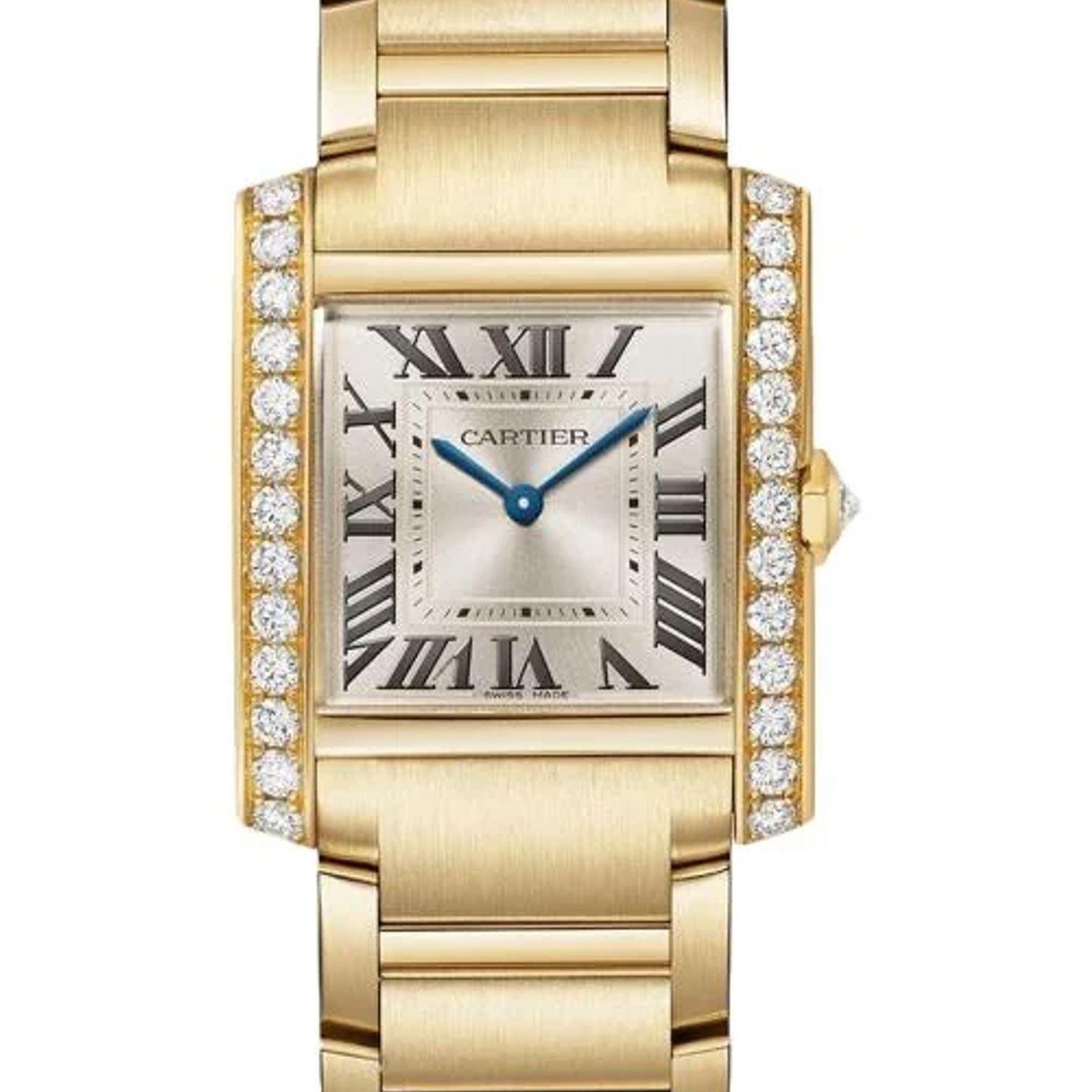 Cartier Tank Française WJTA0061 (2026) - Goud wijzerplaat 27mm Geelgoud (1/1)