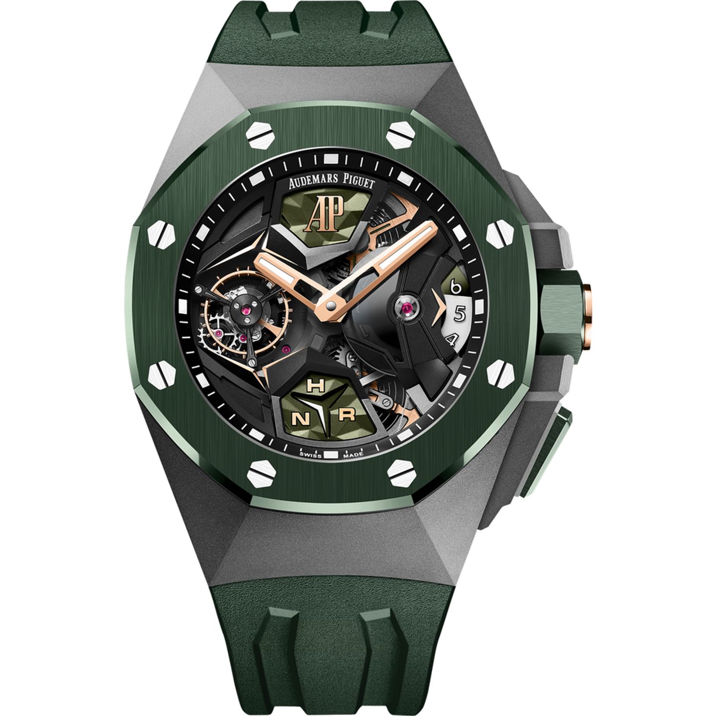 Audemars Piguet Royal Oak Concept 26589IO.OO.D056CA.01 (2025) - Transparent dial 44 mm Titanium case (1/1)