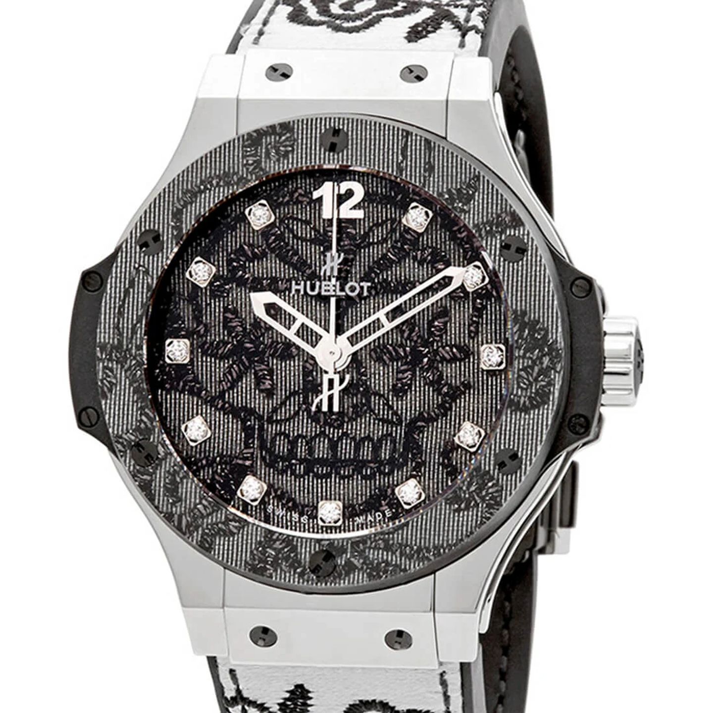 Hublot Big Bang 41 mm 343.CS.6570.NRBSK (2023) - Zwart wijzerplaat 41mm Keramiek (1/2)