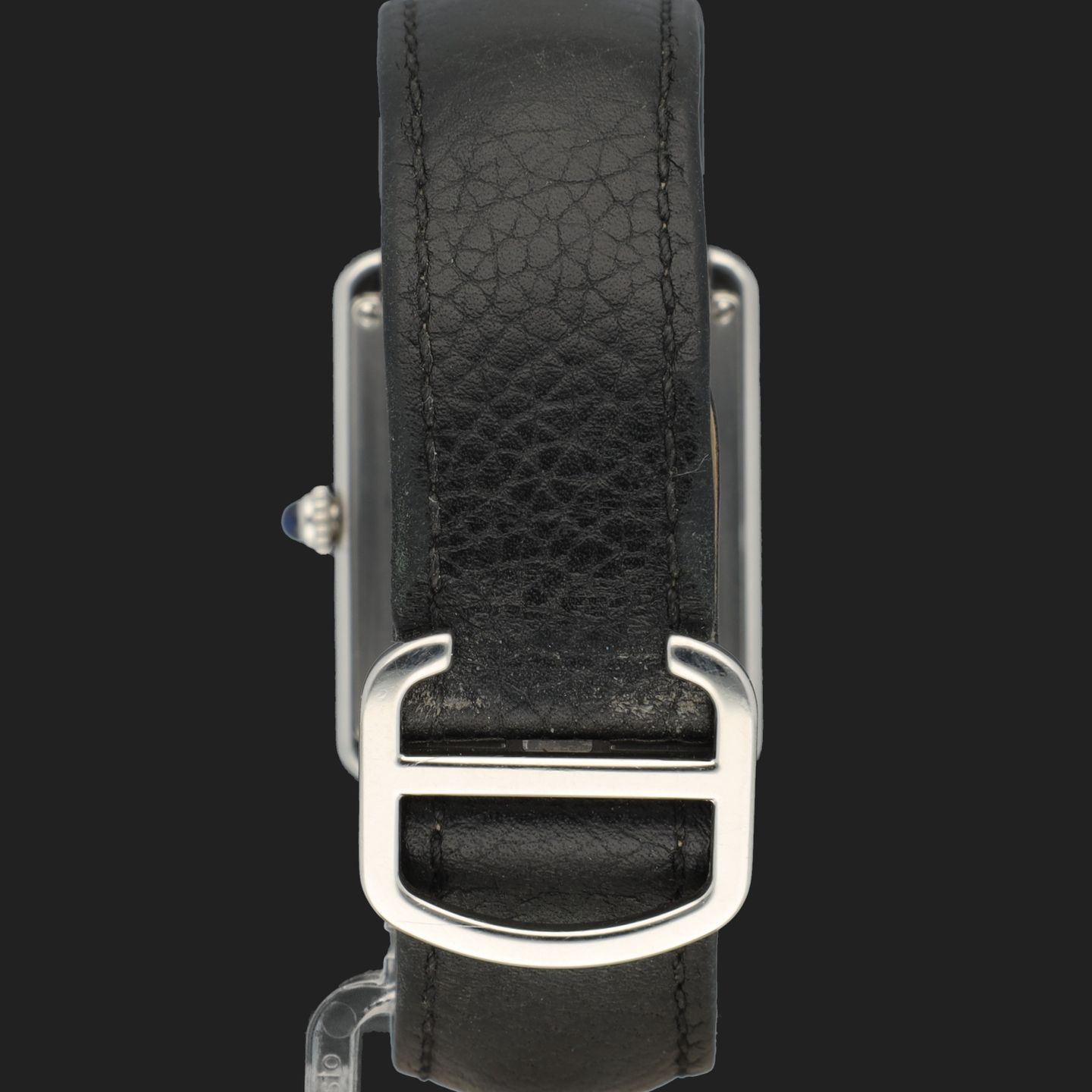 Cartier Tank Solo WSTA0028 (Onbekend (willekeurig serienummer)) - Wit wijzerplaat 35mm Staal (6/8)