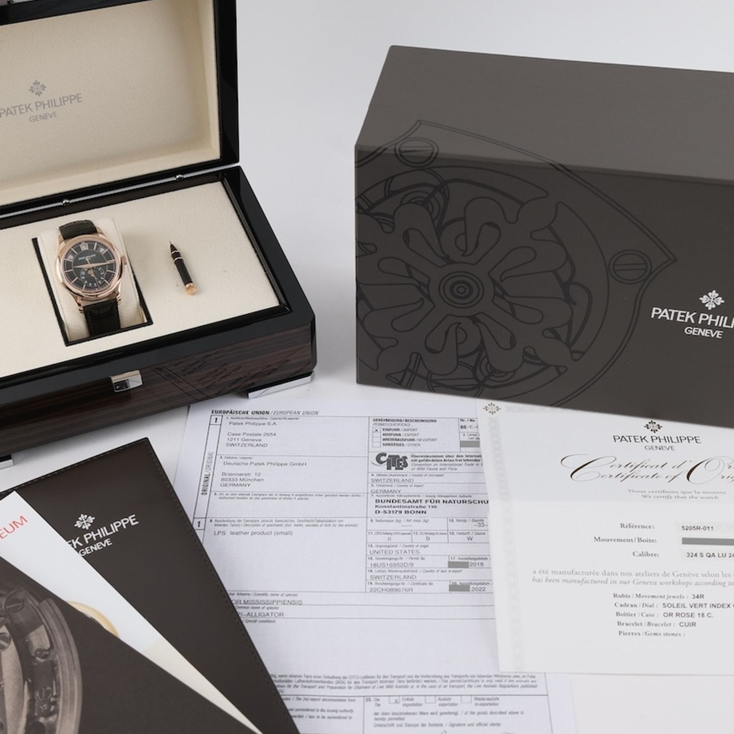 Patek Philippe Annual Calendar 5205R-011 - (8/8)