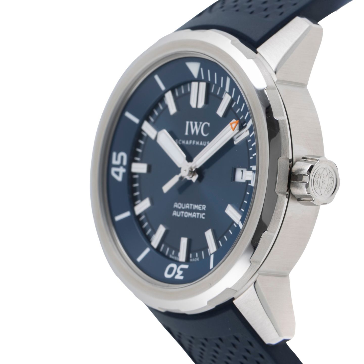 IWC Aquatimer Automatic IW328801 (2022) - Blauw wijzerplaat 42mm Staal (6/8)