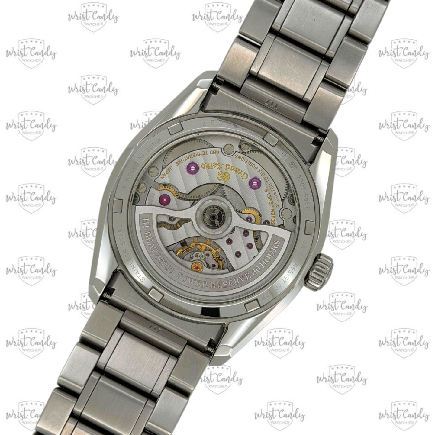Grand Seiko Heritage Collection SLGH005 (Onbekend (willekeurig serienummer)) - Blauw wijzerplaat 41mm Staal (6/8)
