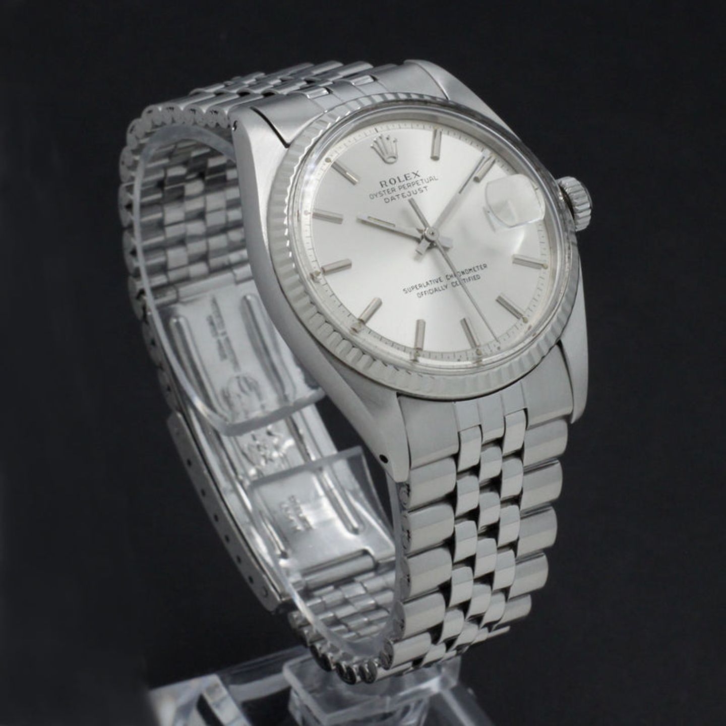 Rolex Datejust 1601 (1974) - Silver dial 36 mm Steel case (5/7)
