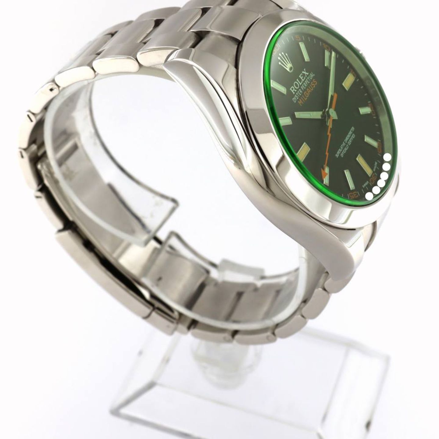 Rolex Milgauss 116400GV (2021) - 40 mm Steel case (3/7)