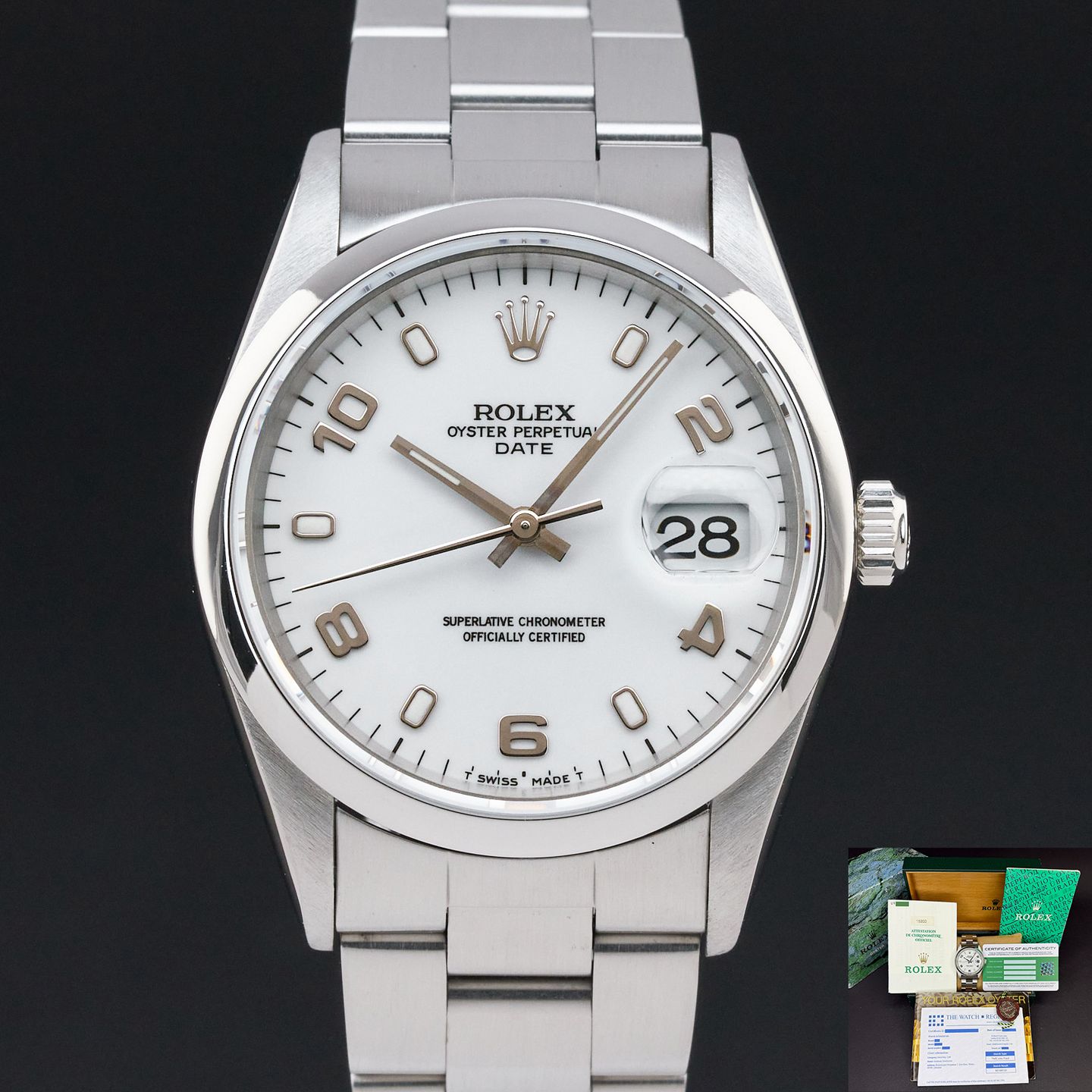 Rolex Oyster Perpetual Date 15200 - (1/8)