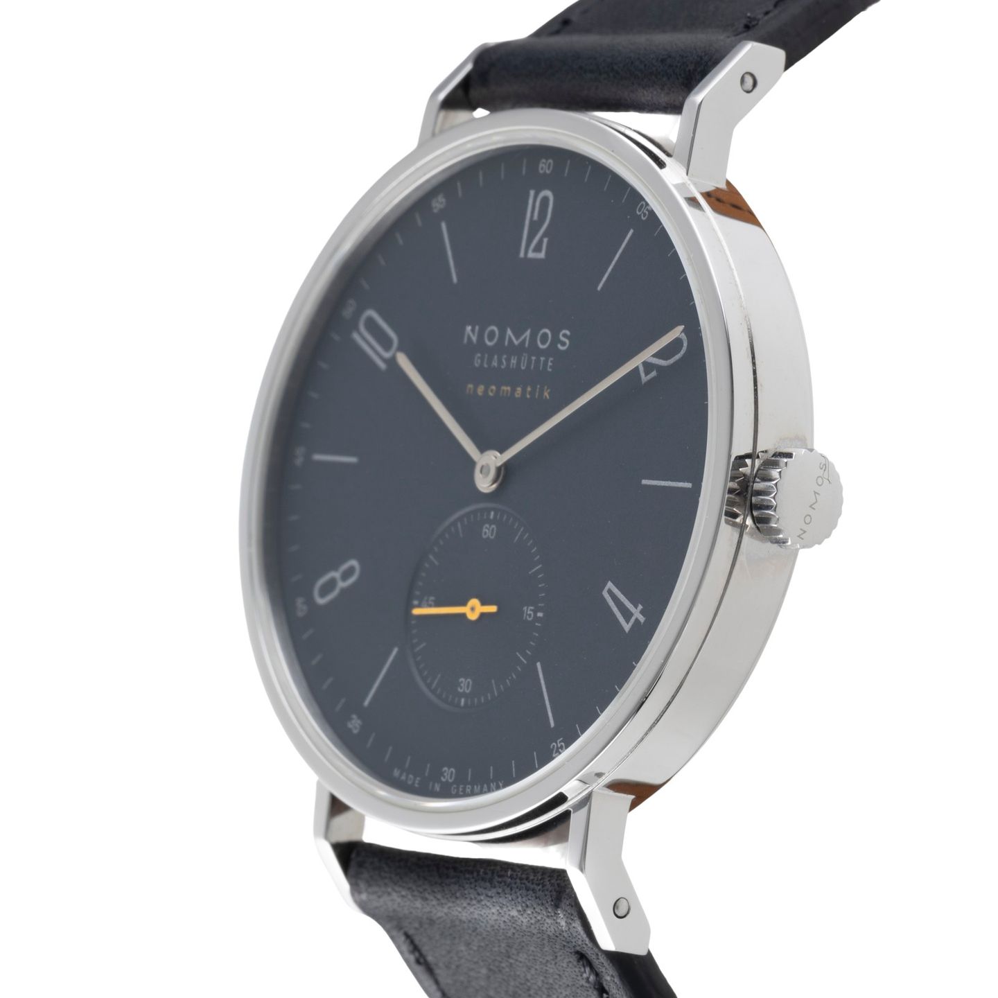 NOMOS Tangente Neomatik 142 (2023) - Blue dial 39 mm Steel case (6/8)