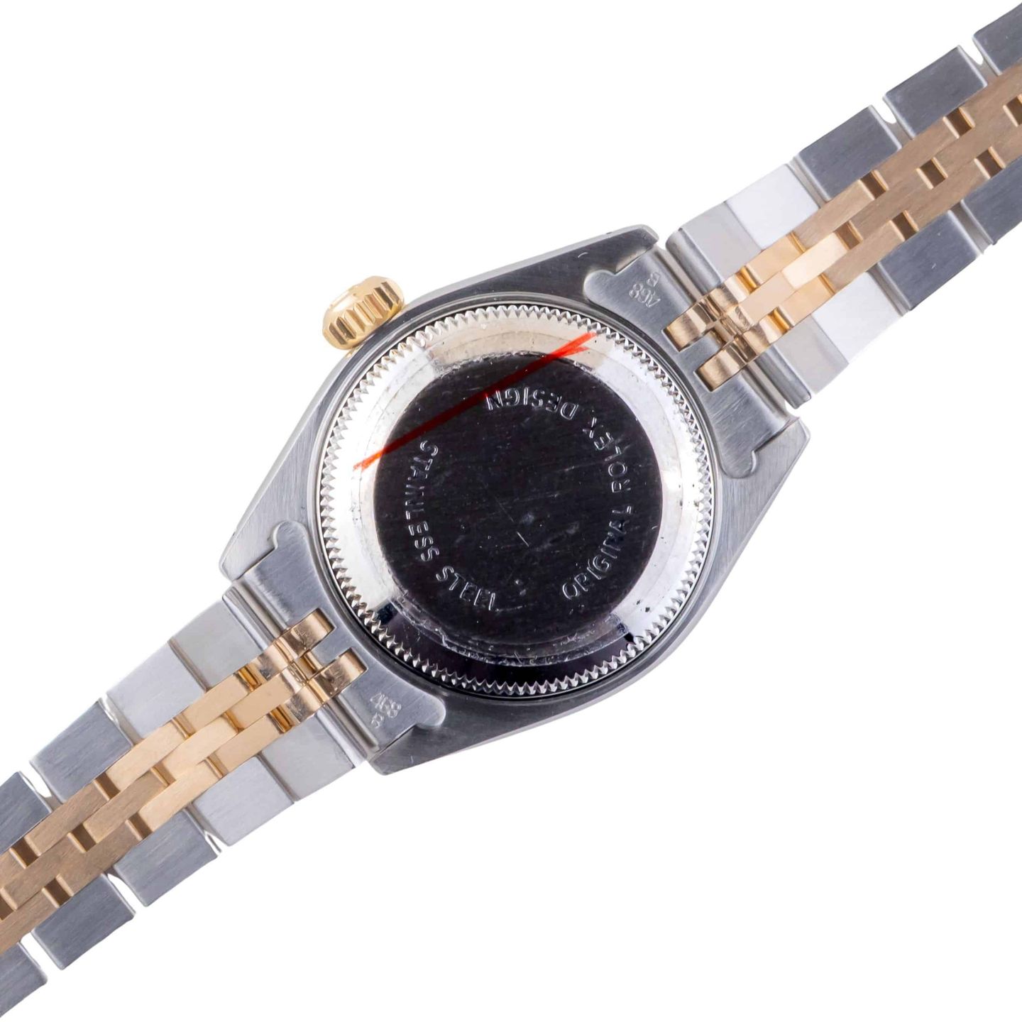 Rolex Lady-Datejust 69173 (1992) - Silver dial 26 mm Gold/Steel case (4/8)