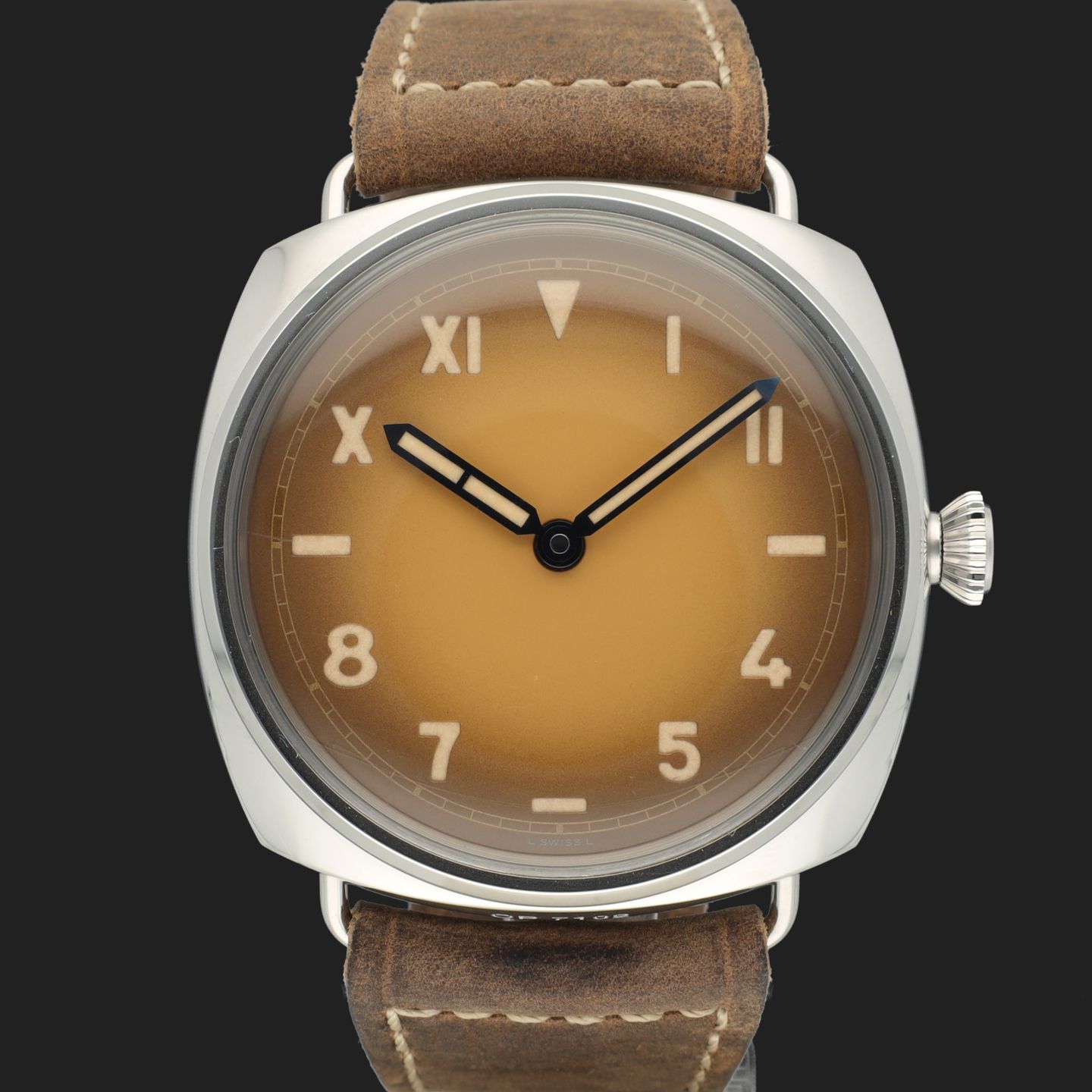Panerai Radiomir PAM00931 (2024) - Brown dial 47 mm Steel case (3/8)