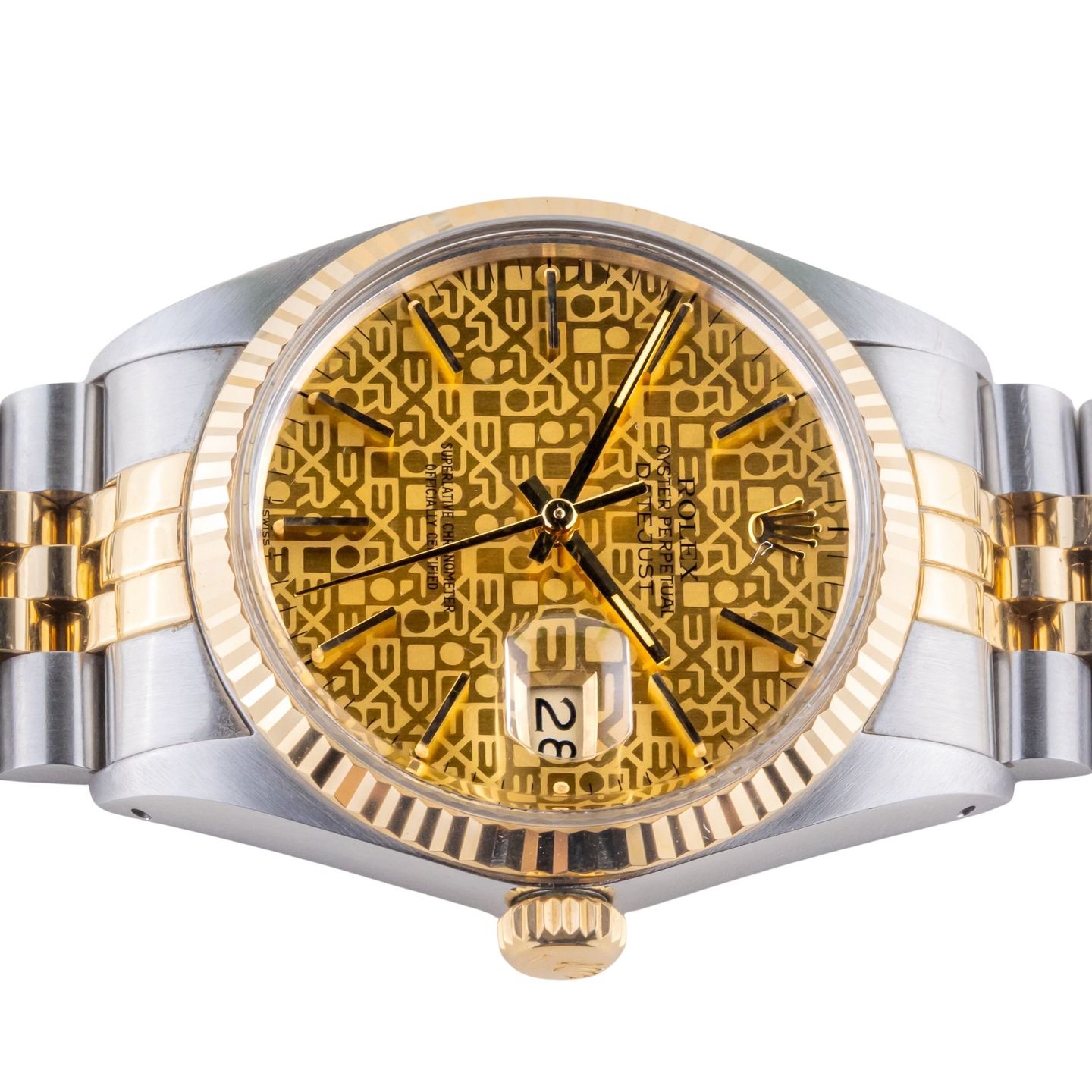 Rolex Datejust 36 16013 (1984) - 36mm Goud/Staal (6/8)