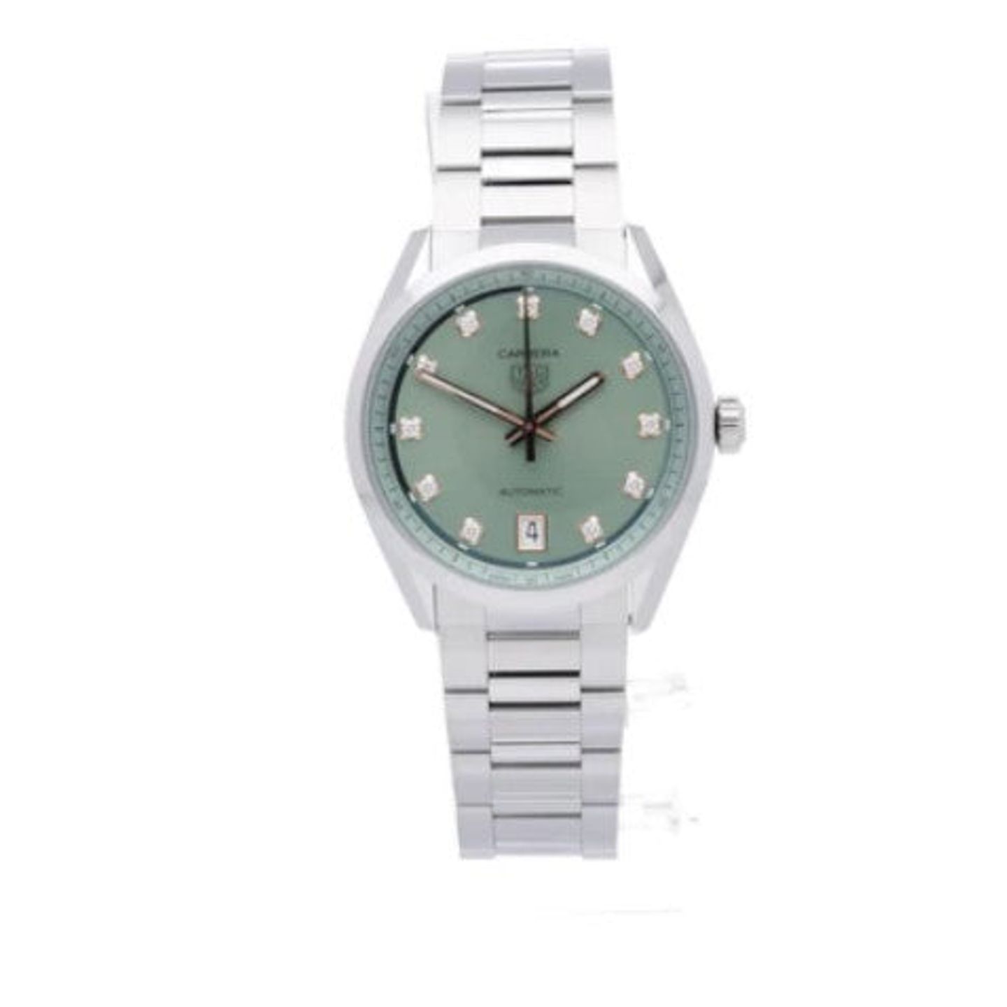 TAG Heuer Carrera Lady WBN2317.BA0001 (2025) - Green dial 36 mm Steel case (1/1)
