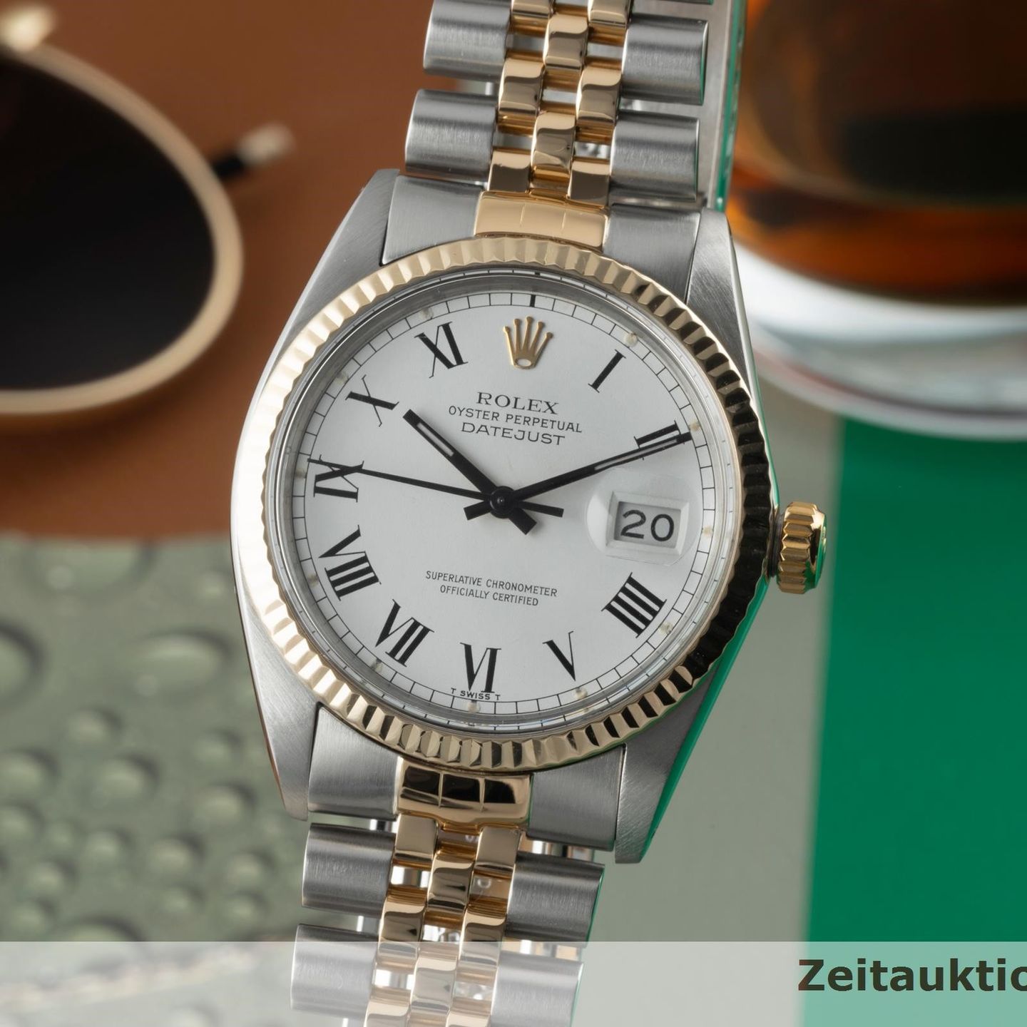 Rolex Datejust 36 16013 (1982) - 36mm Goud/Staal (3/8)