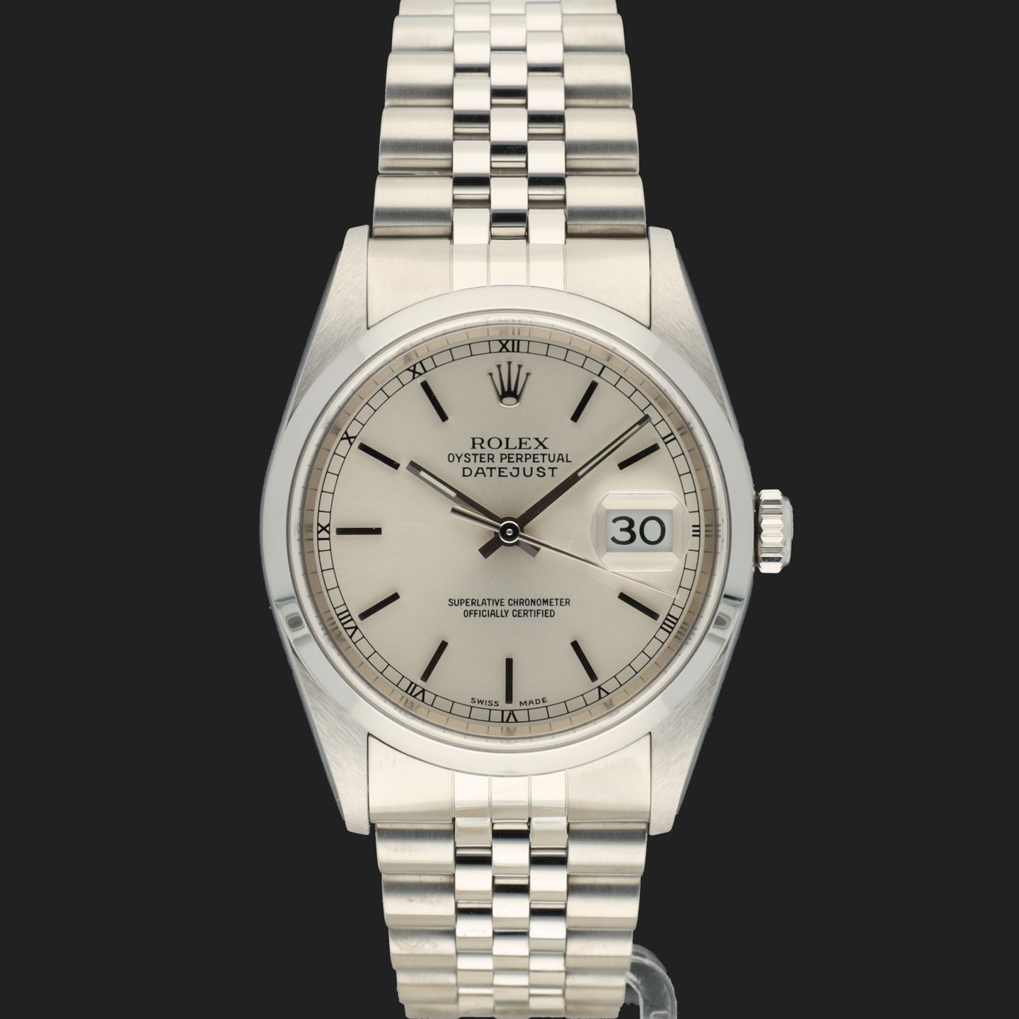 Rolex Datejust 36 16200 (2000) - 36mm Staal (3/8)