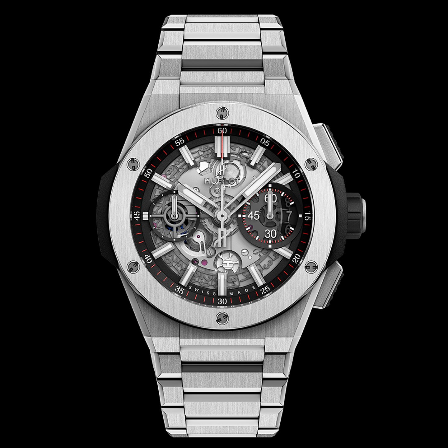 Hublot Big Bang 451.NX.1170.NX (2024) - Transparant wijzerplaat 42mm Titanium (1/1)