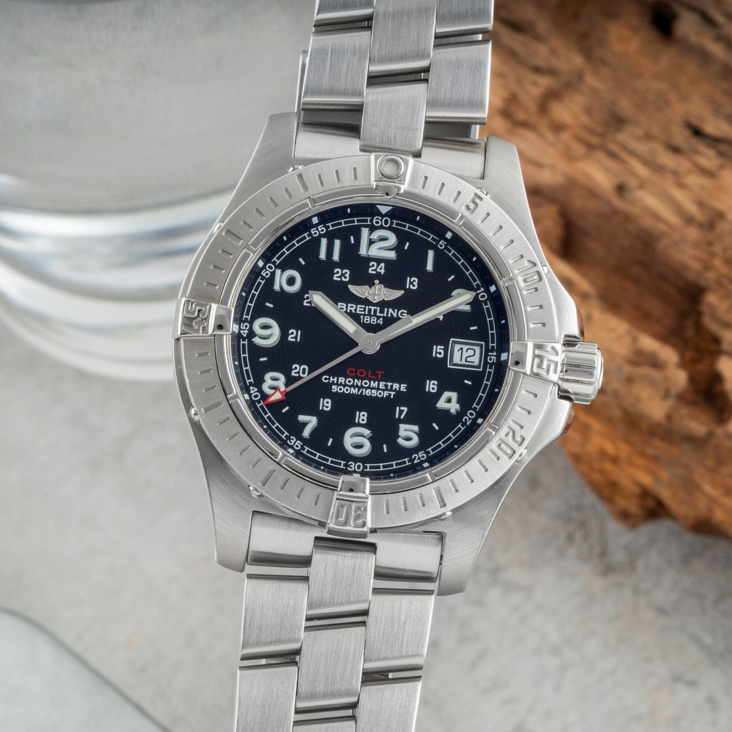 Breitling Colt A74380 (2009) - 41 mm Steel case (3/8)