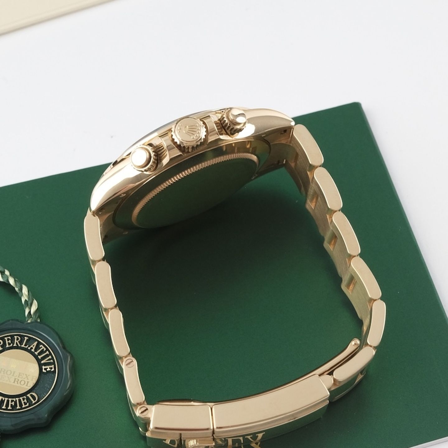 Rolex Daytona 116508 (2019) - 40 mm Yellow Gold case (7/8)