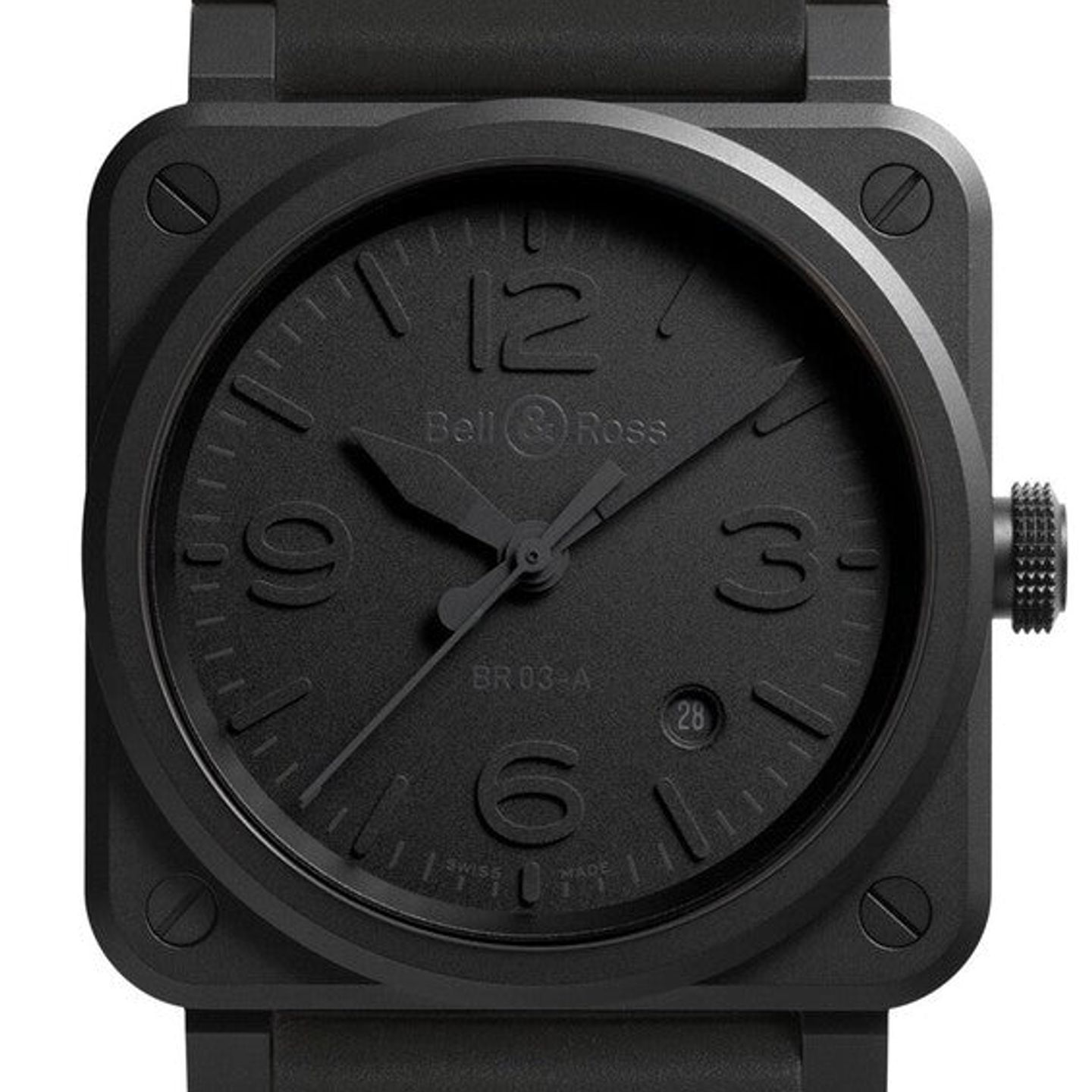Bell & Ross BR 03 BR03A-PH-CE/SRB (2026) - Black dial 42 mm Ceramic case (1/1)
