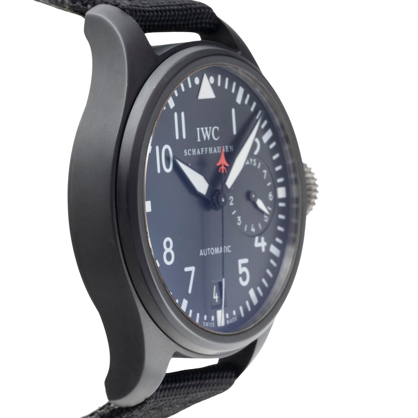 IWC Big Pilot Top Gun IW501901 (Unknown (random serial)) - Black dial 48 mm Ceramic case (7/8)