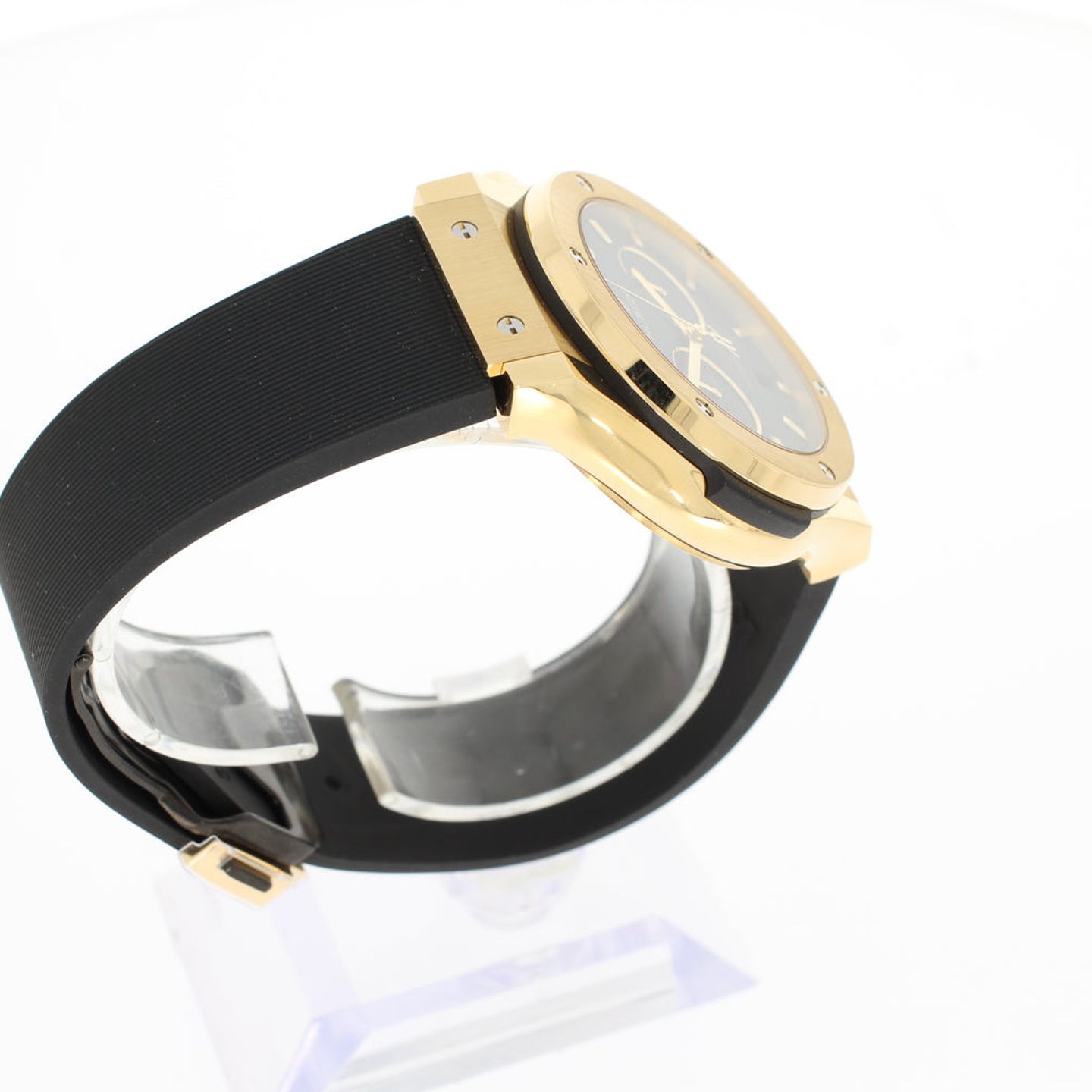 Hublot Classic Fusion Chronograph 541.VX.1130.RX (2025) - Black dial 42 mm Yellow Gold case (3/4)