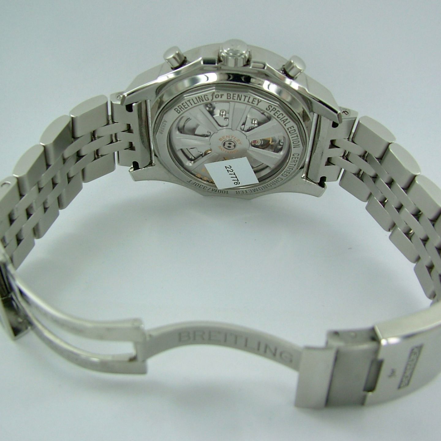Breitling for Bentley - (2012) - White dial 49 mm Steel case (6/7)