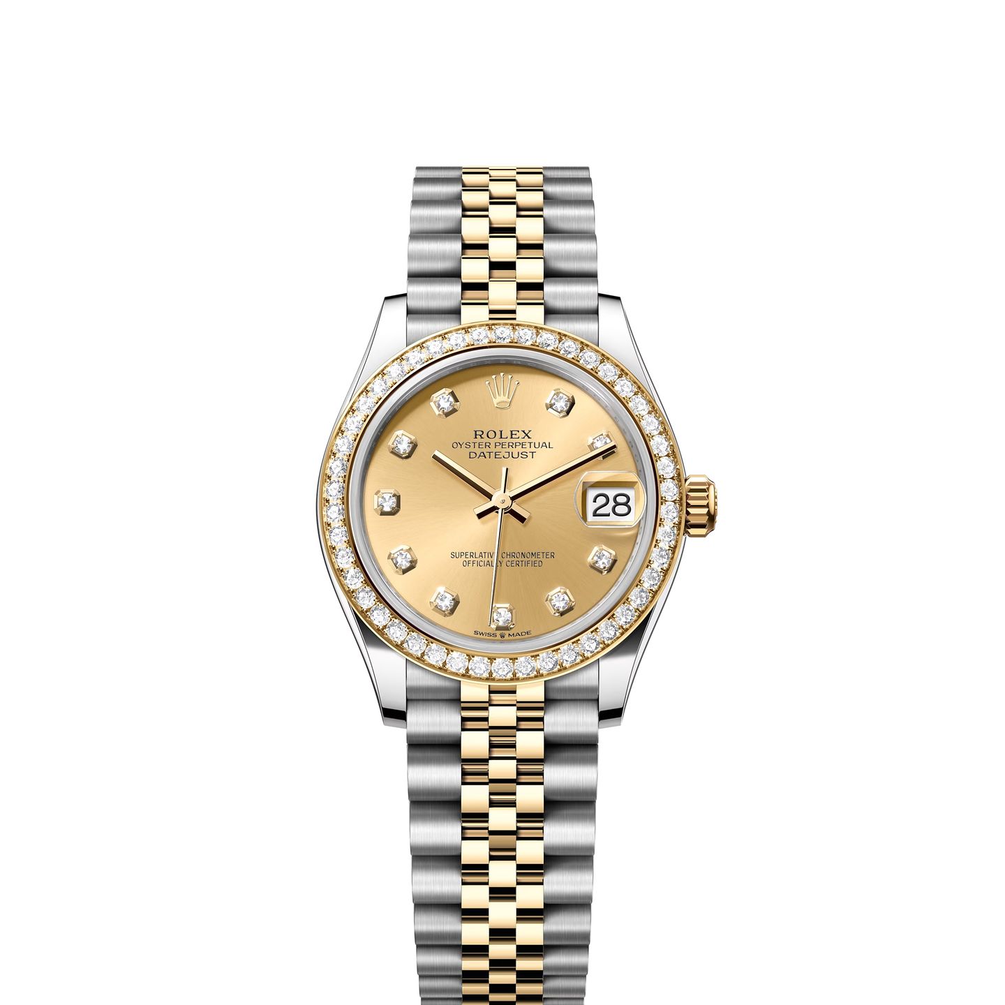 Rolex Datejust 31 278383RBR (2024) - Champagne dial 31 mm Steel case (1/1)