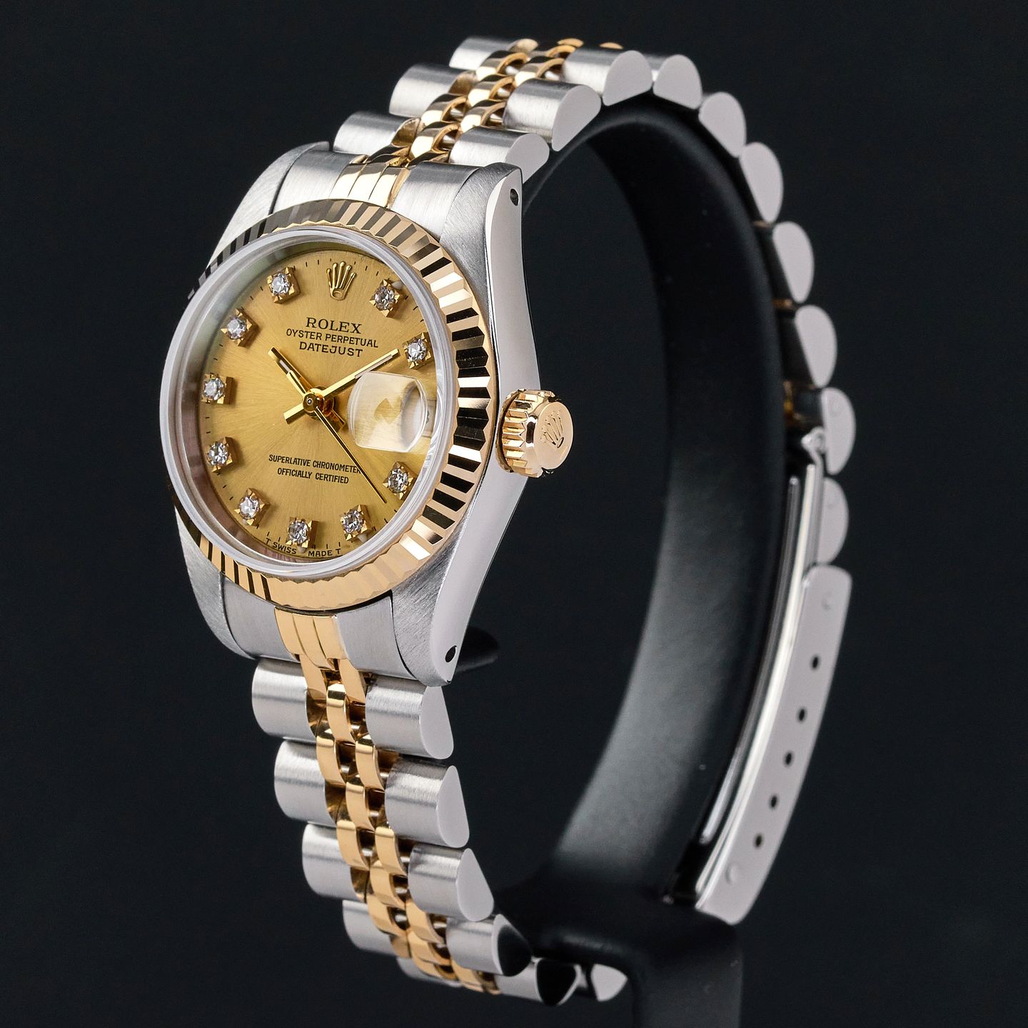 Rolex Lady-Datejust 69173 (1991) - 26mm Goud/Staal (4/8)