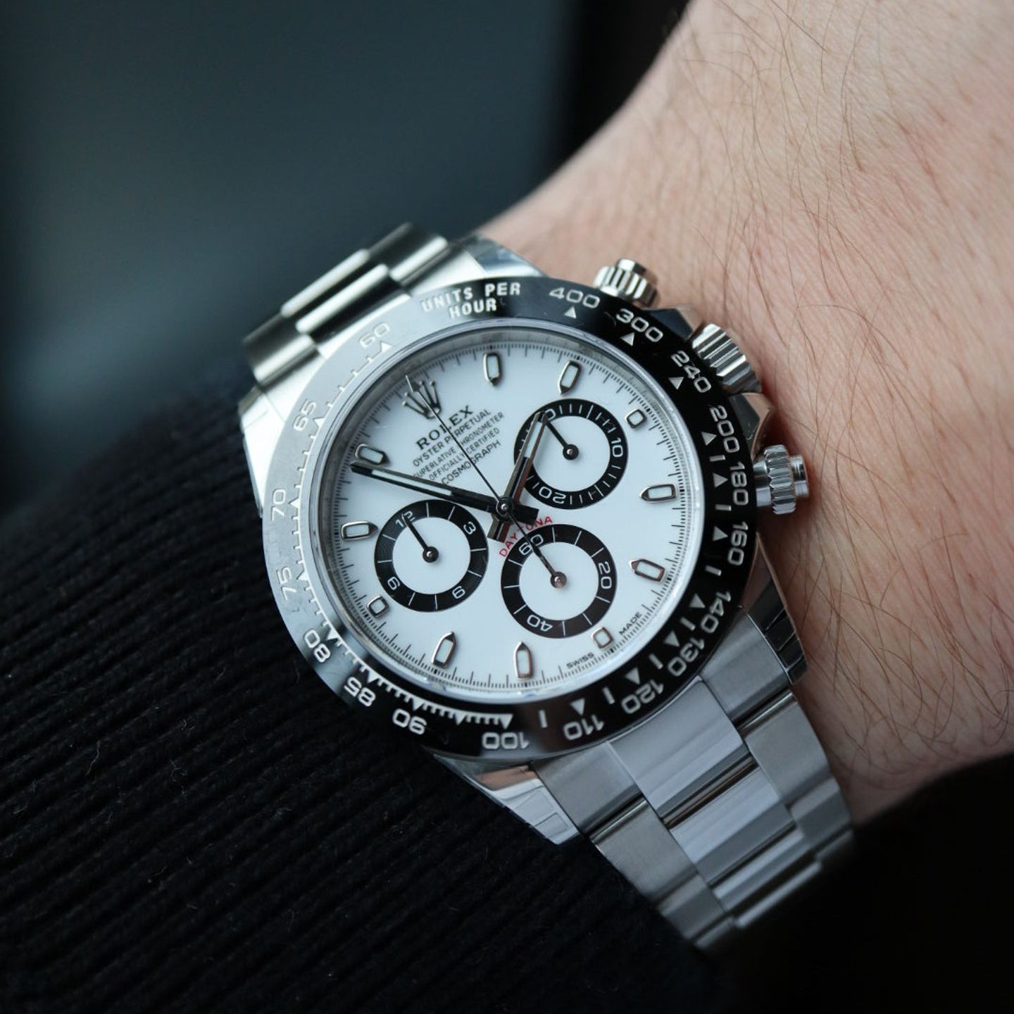 Rolex Daytona 116500 (2023) - Parelmoer wijzerplaat 28mm Staal (2/3)