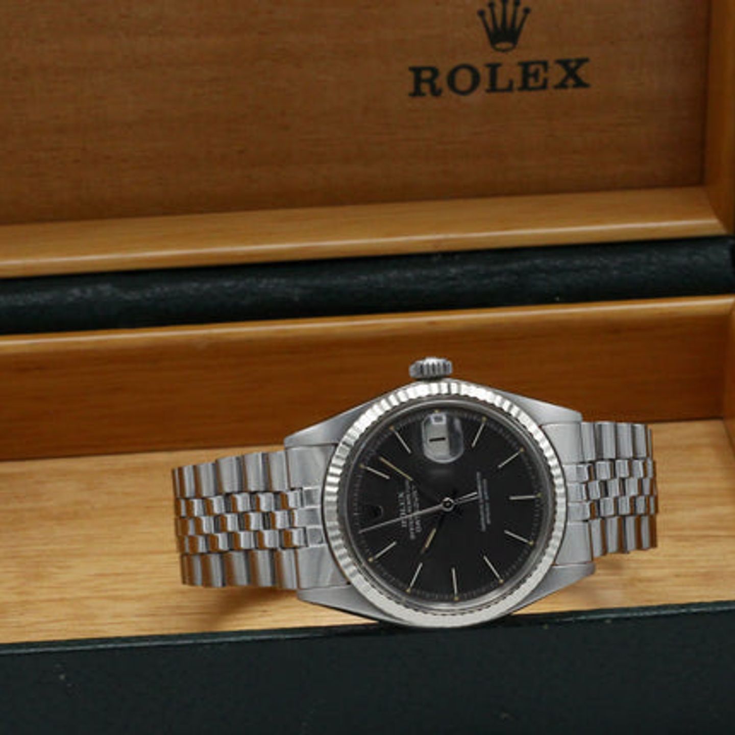 Rolex Datejust 1601 (1972) - Grey dial 36 mm Steel case (3/7)