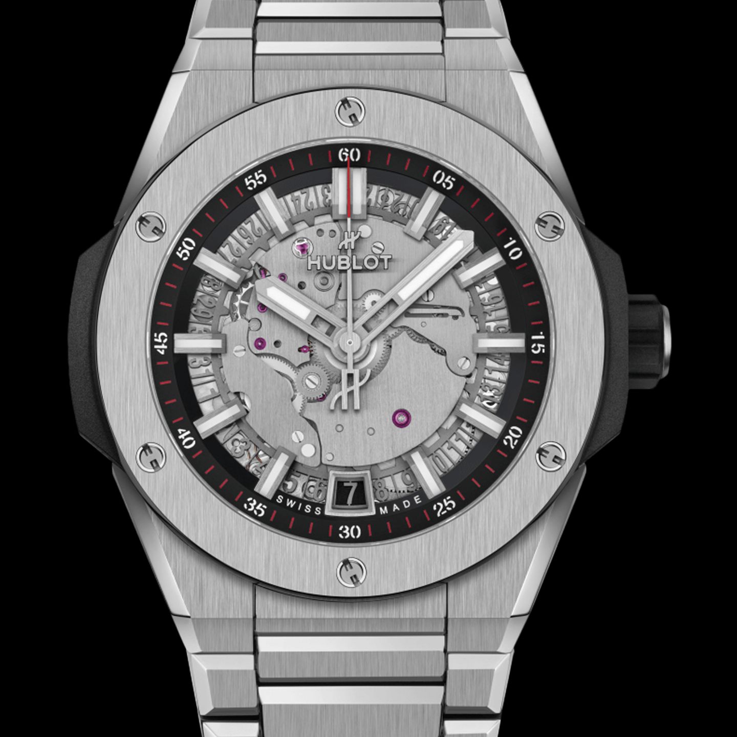 Hublot Big Bang 456.NX.0170.NX (2022) - Grijs wijzerplaat 40mm Titanium (1/1)