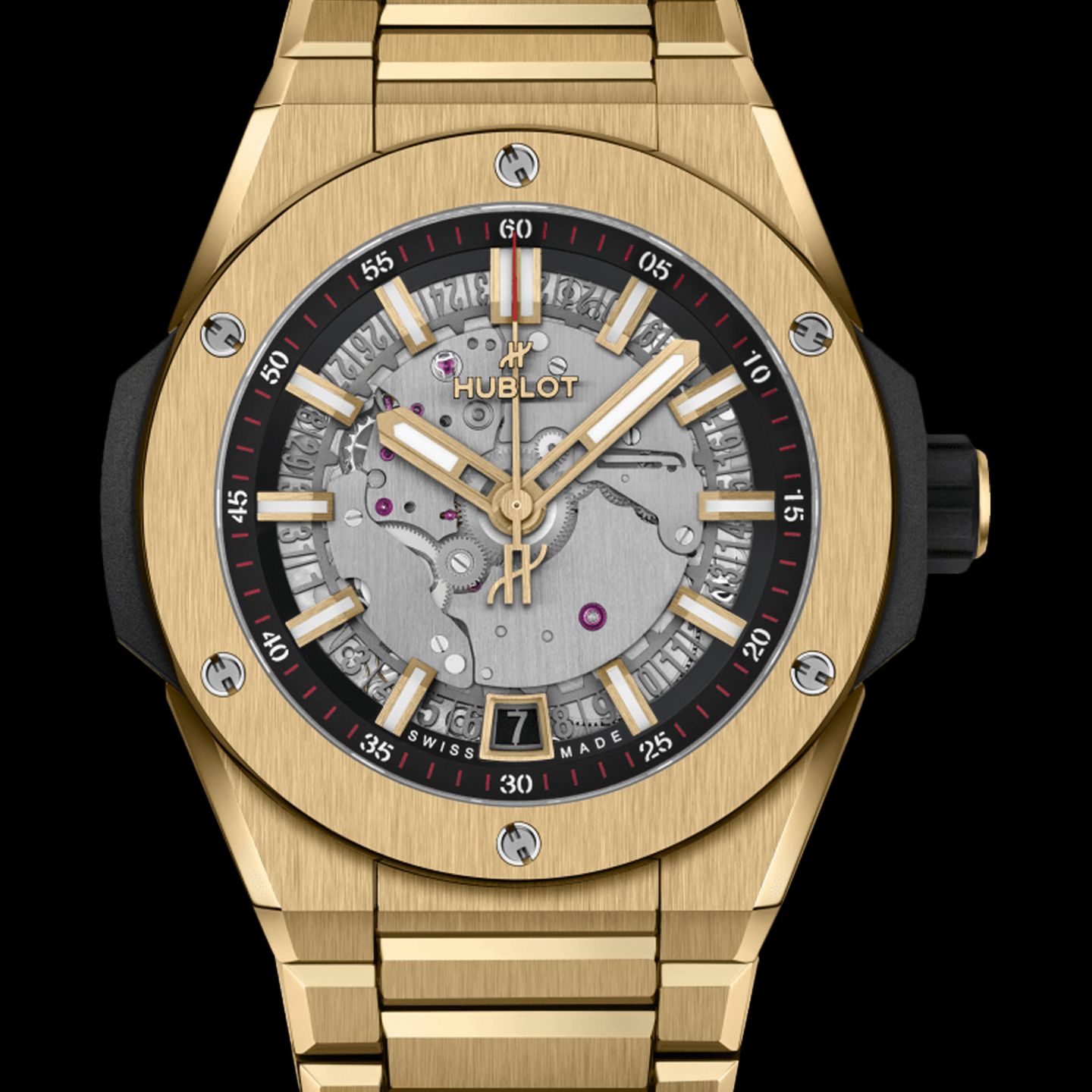 Hublot Big Bang 456.VX.0130.VX (2022) - Grijs wijzerplaat 40mm Geelgoud (1/1)